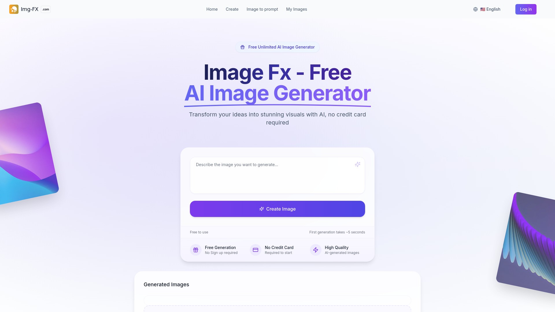 Image Fx - Free AI Image Generator 截图