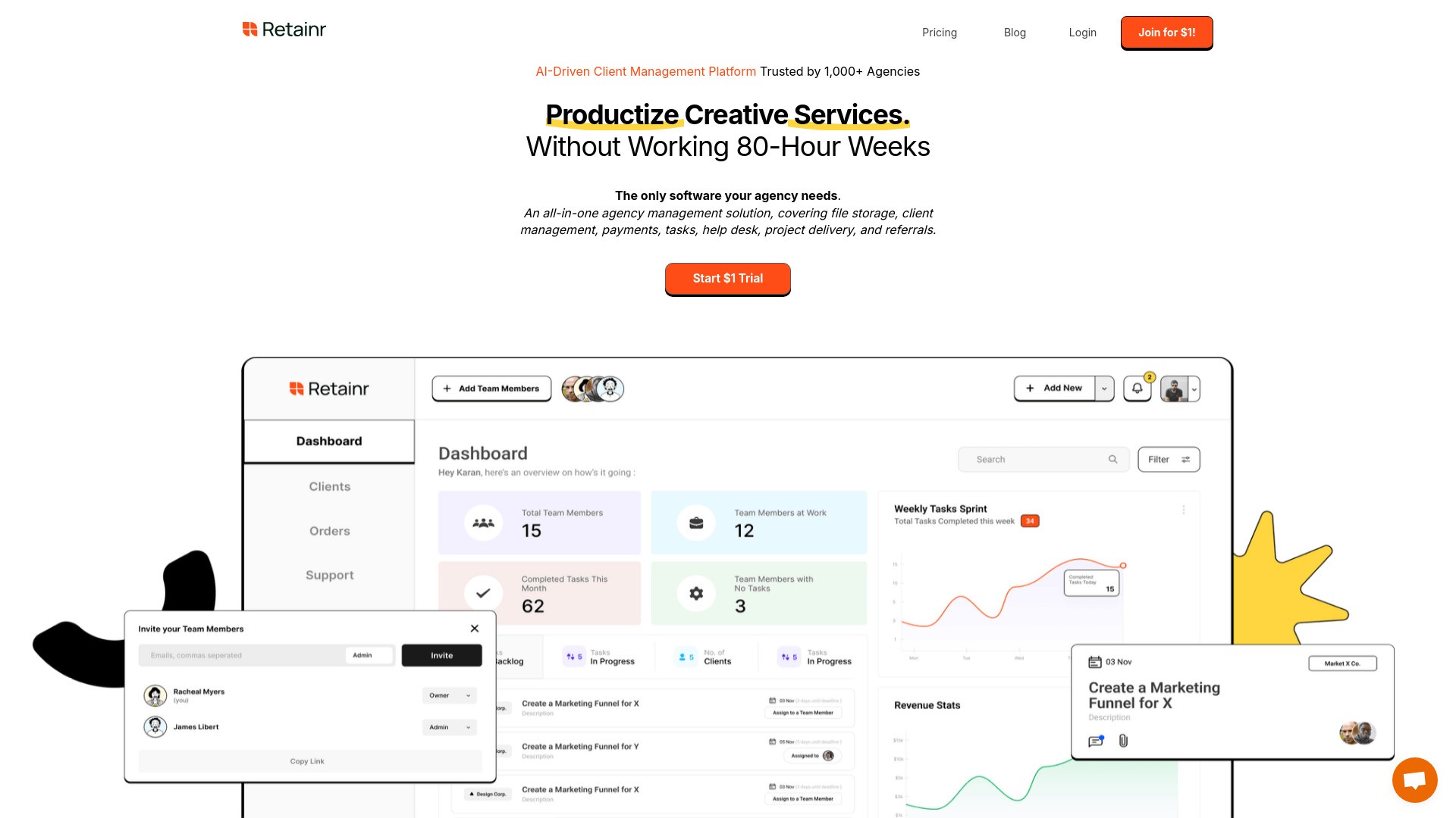 Retainr.io v2 截图