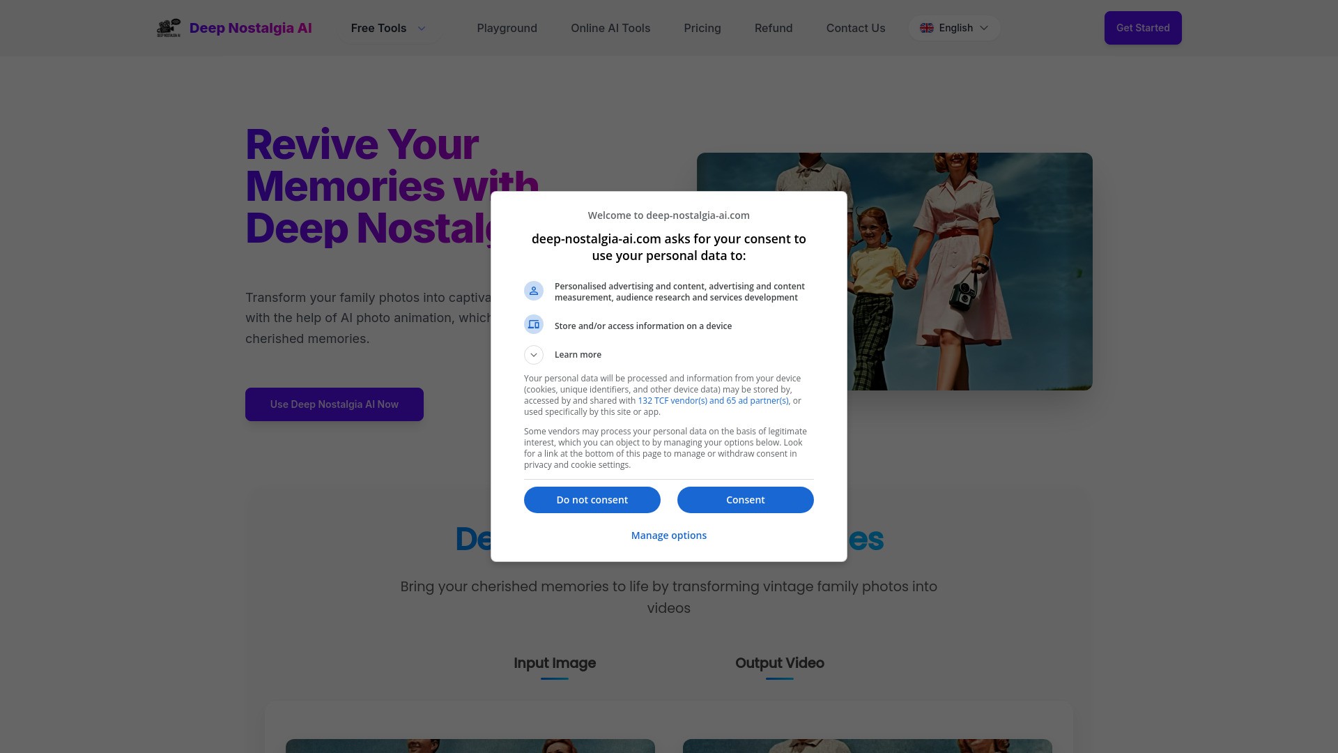 Deep Nostalgia AI COM 截图