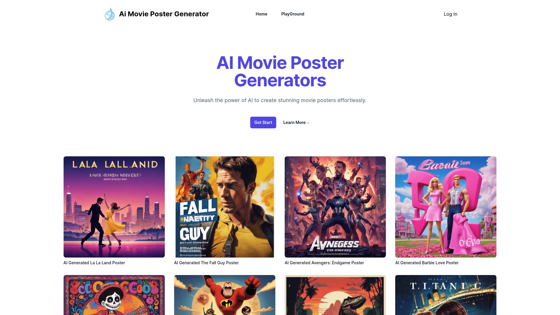 Ai Movie Poster Generator 截图