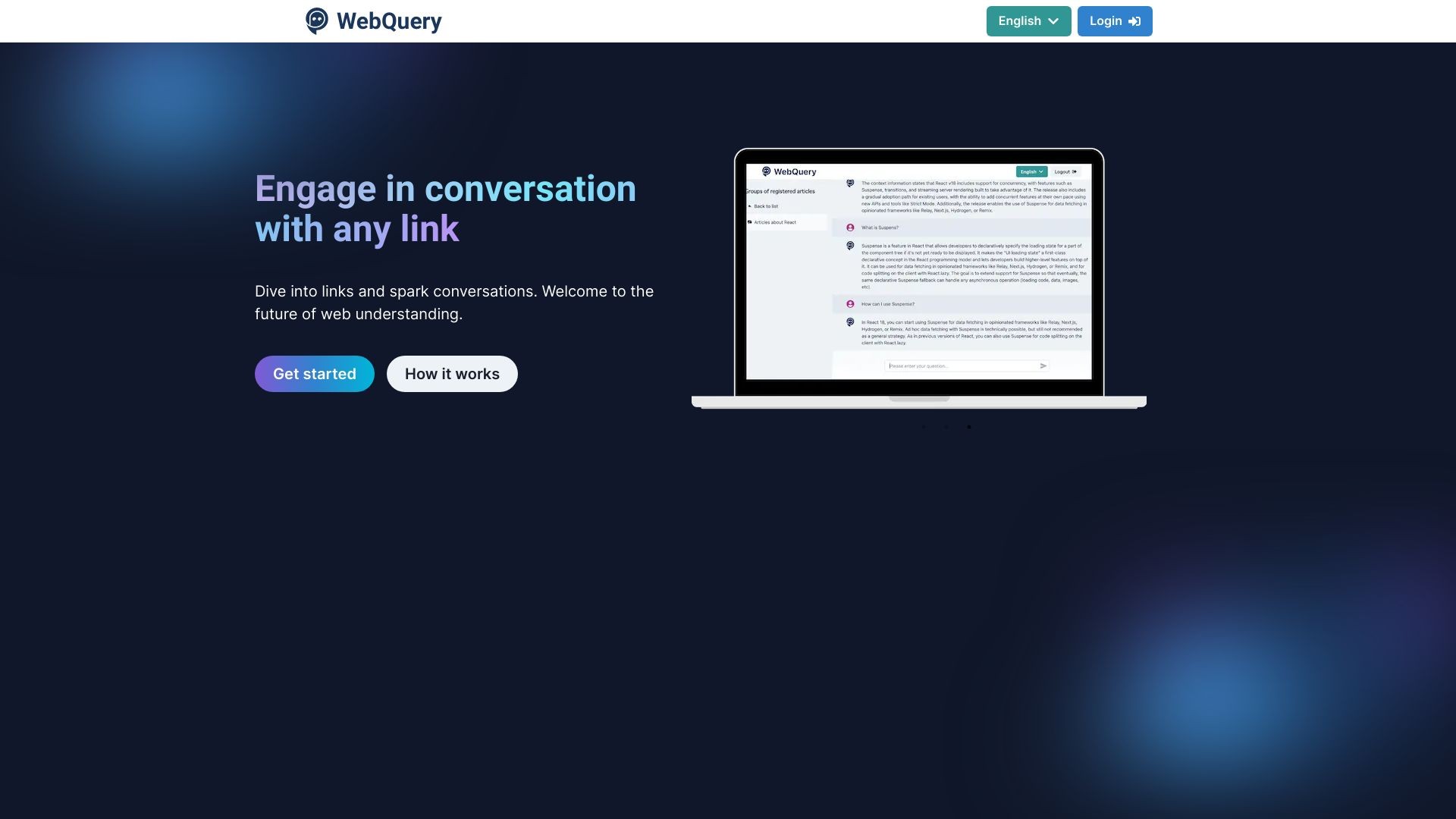 AI-Powered Web Exploration - WebQuery 截图