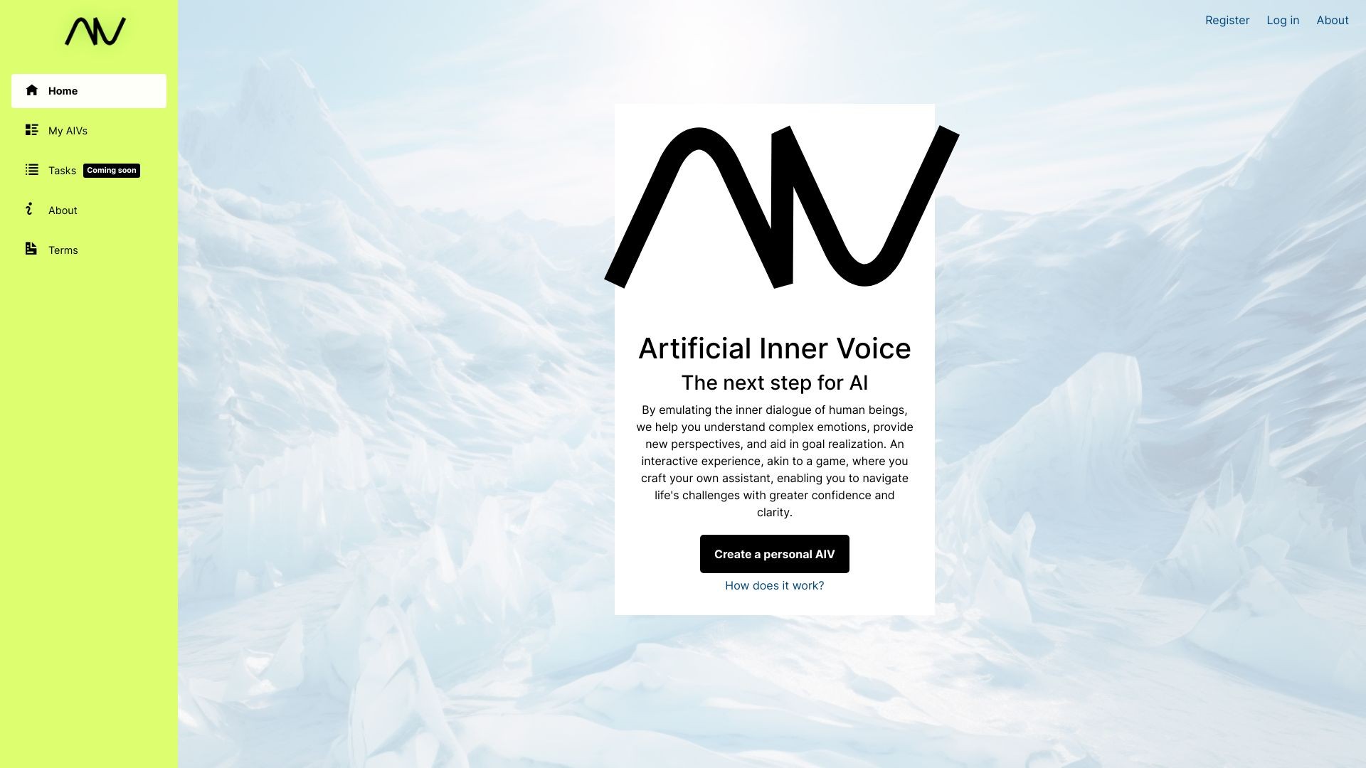 Artificial Inner Voice (AIV) 截图