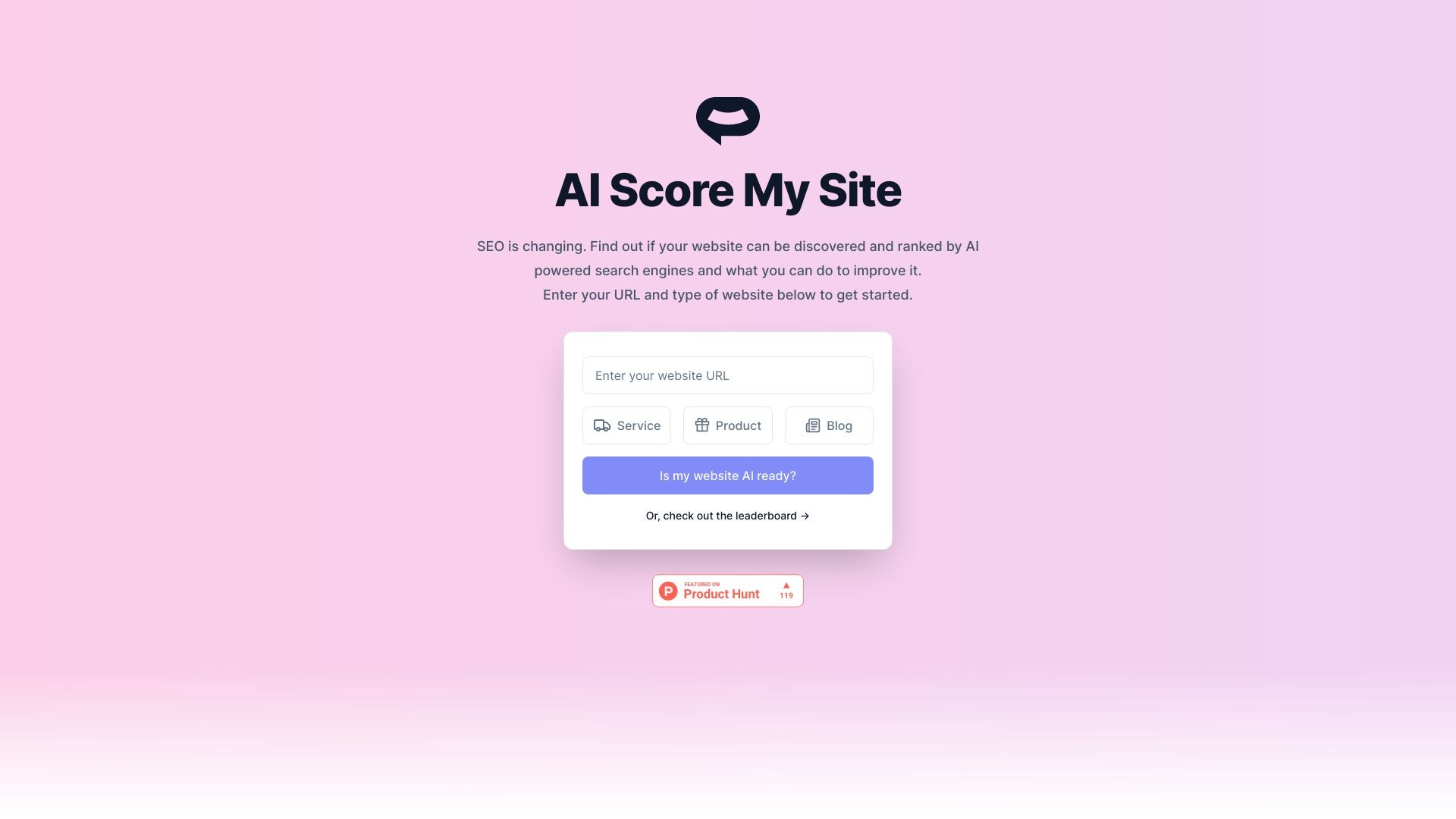 AI Score My Site 截图