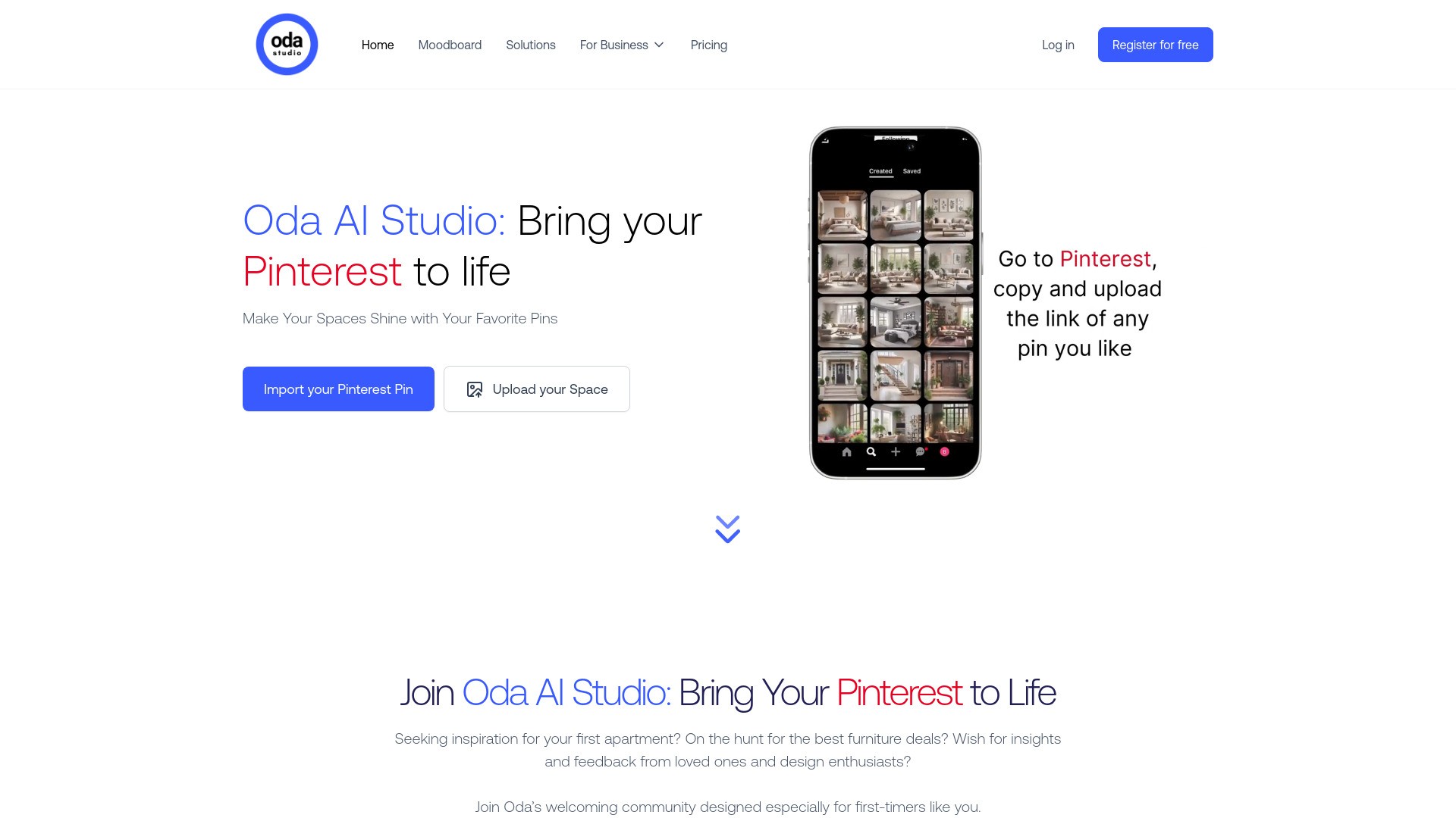 Oda AI Studio 截图
