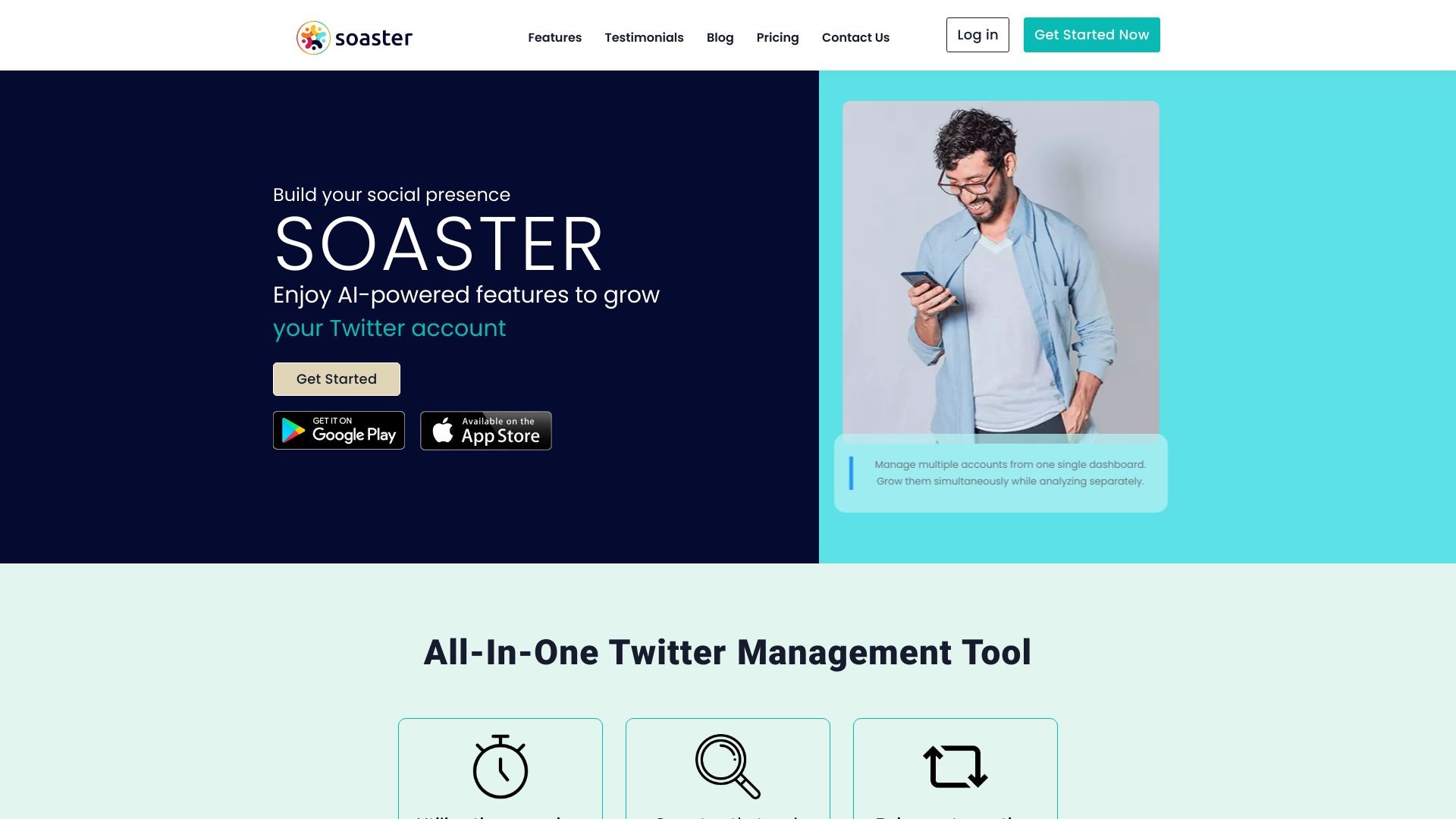 Soaster - Growth Your Twitter Account 截图