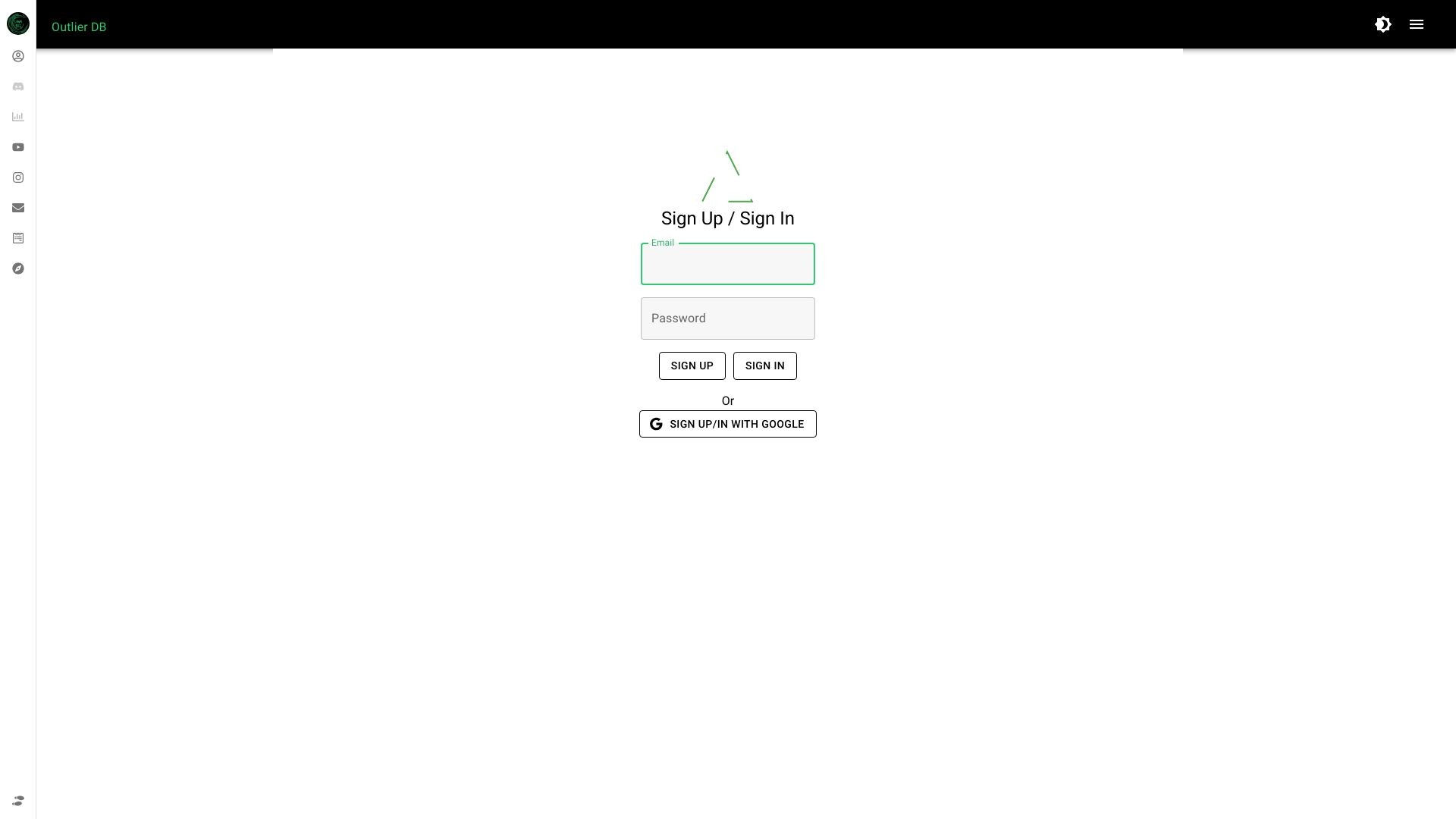 Outlier Database 截图