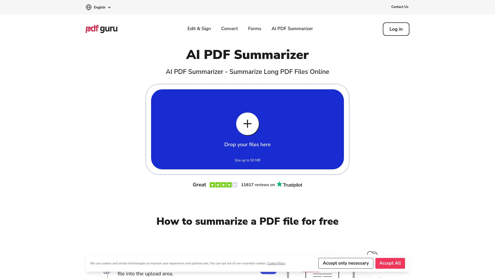 AI PDF Summarizer by PDF Guru 截图