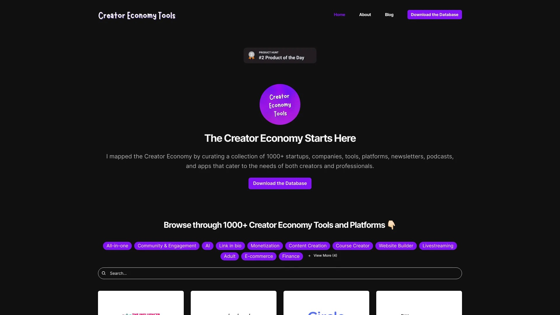 Creator Economy Tools 截图