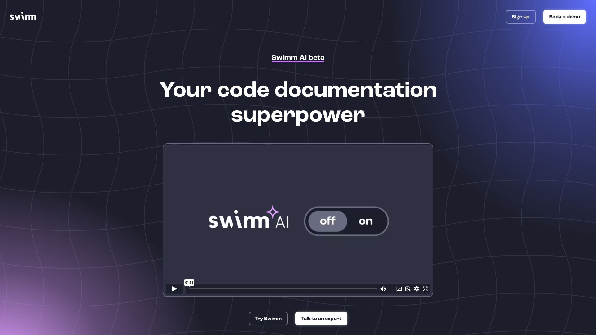 Swimm AI (Beta) 截图