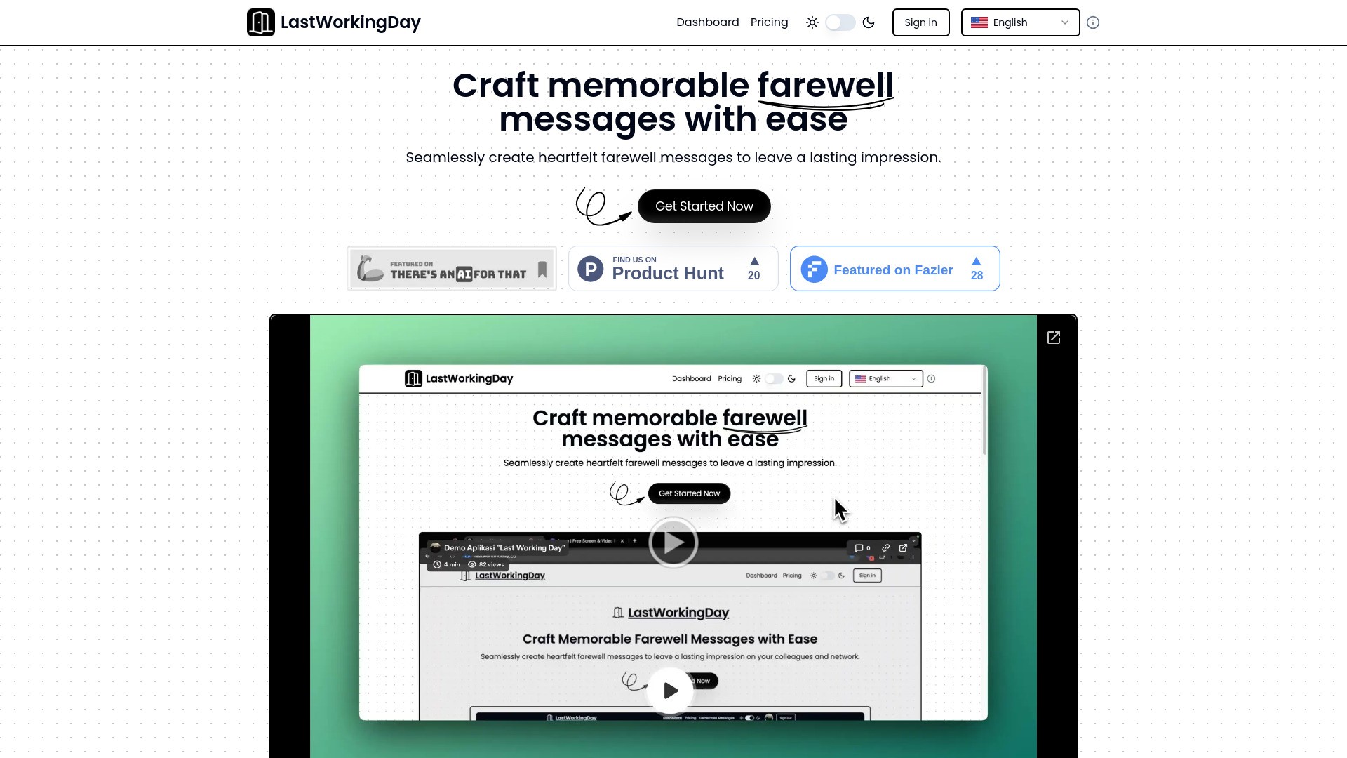 LastWorkingDay 截图