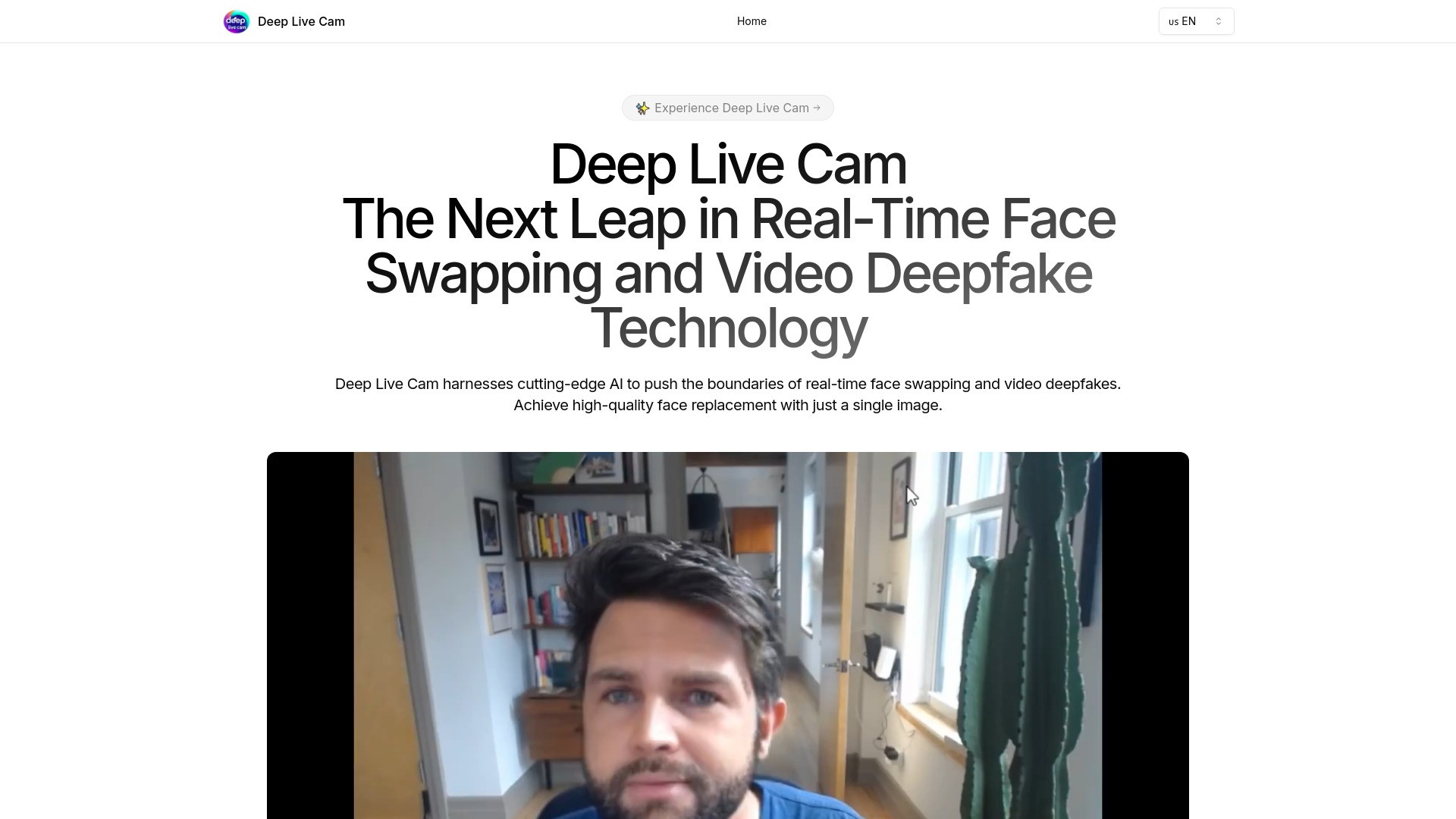 Deep Live Cam 截图