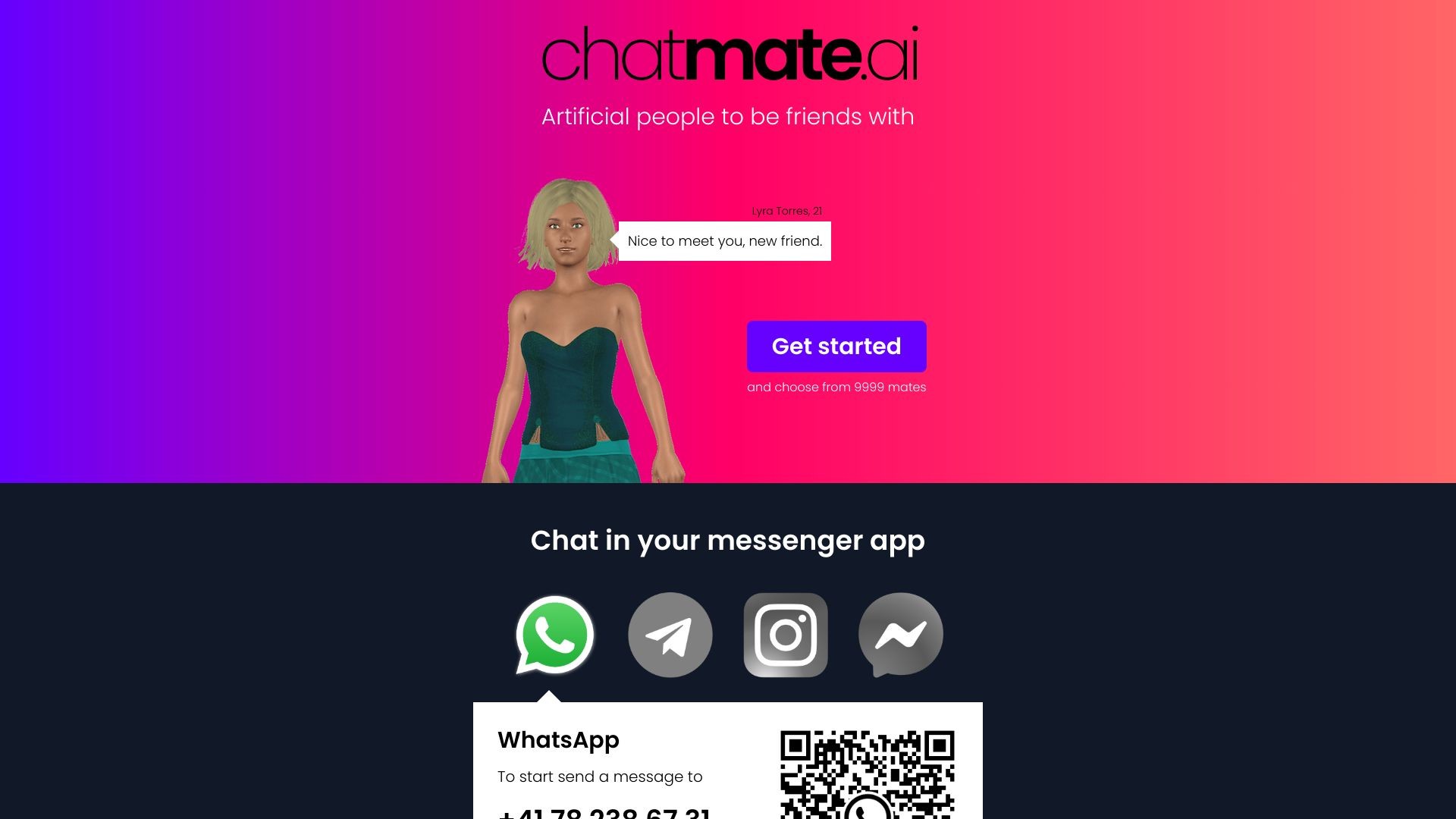 Chatmate AI 截图