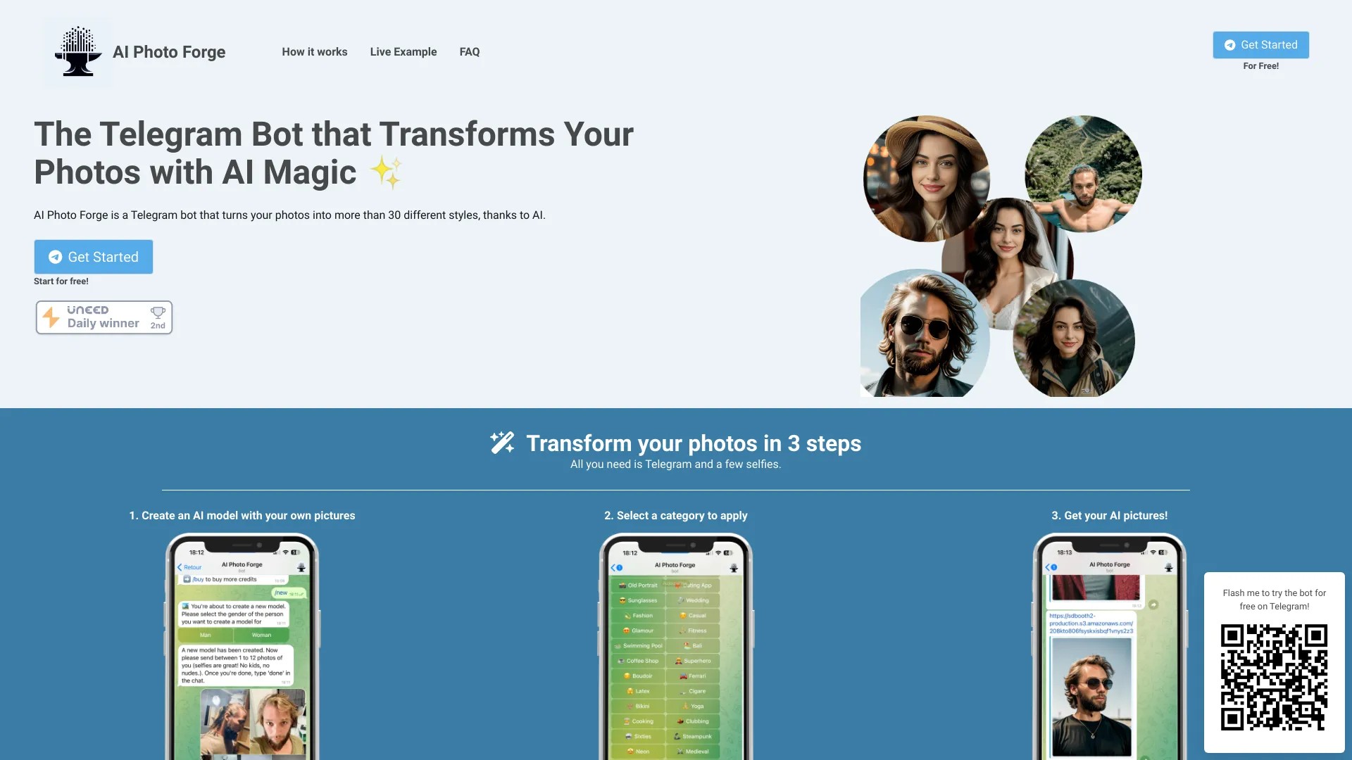 AI Photo Forge 截图