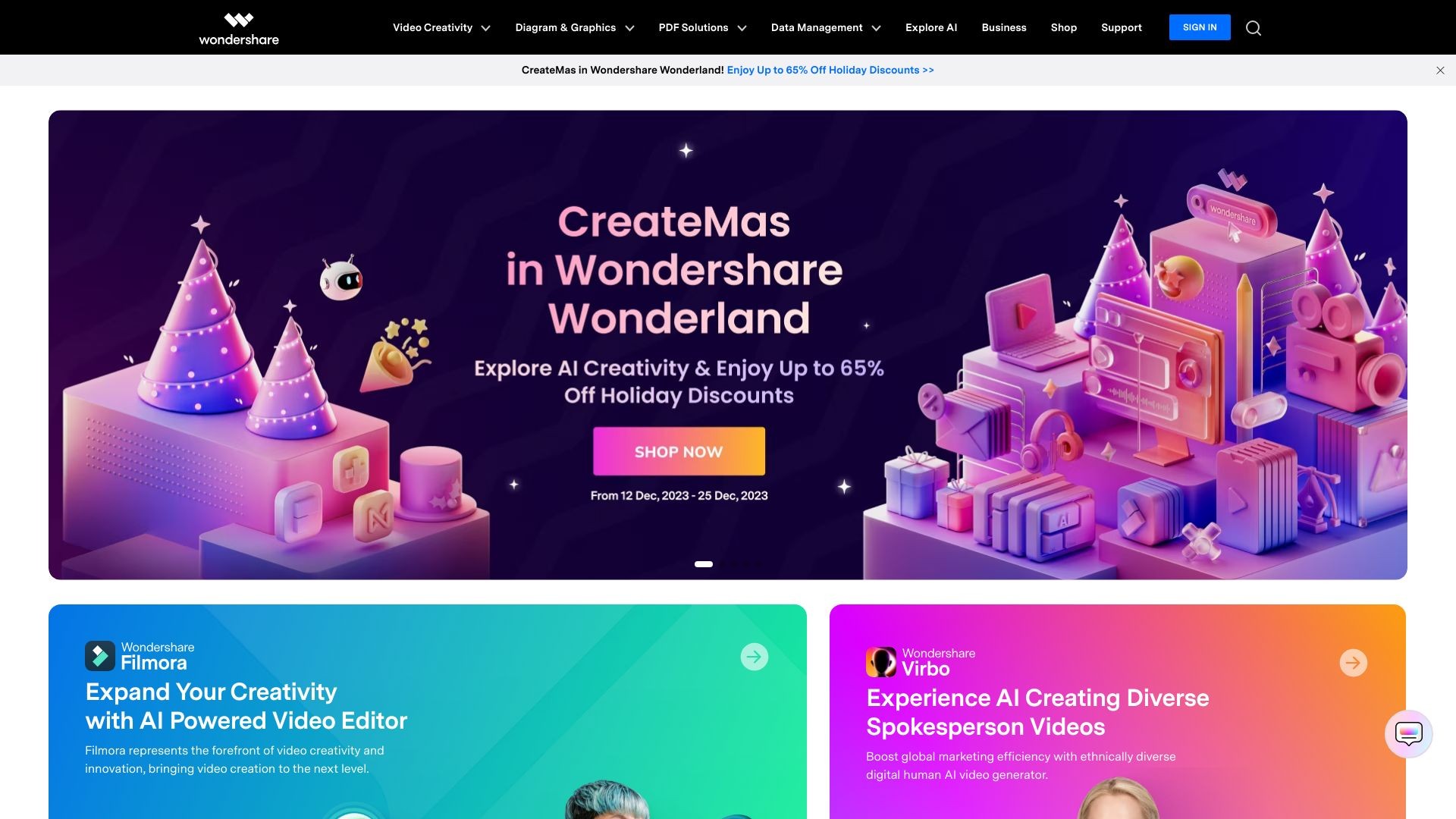 wondershare.com 截图