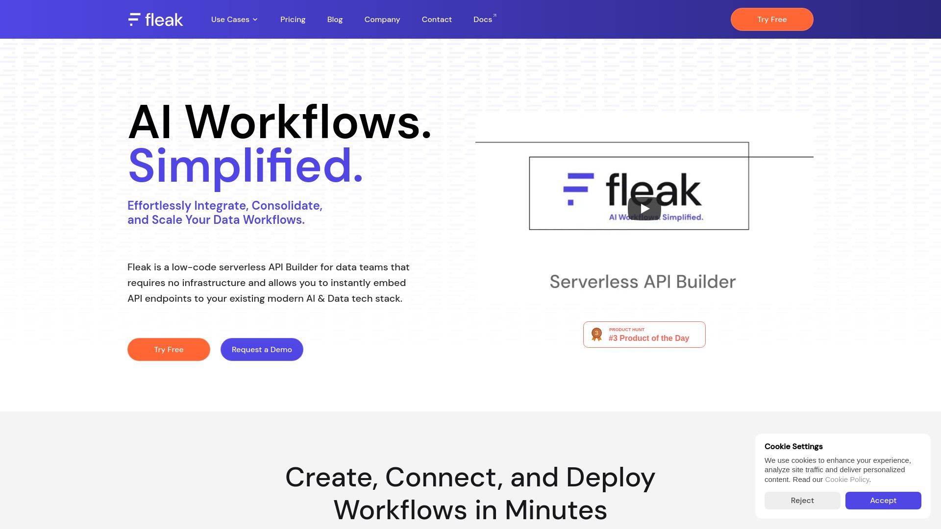 Fleak AI Workflows 截图
