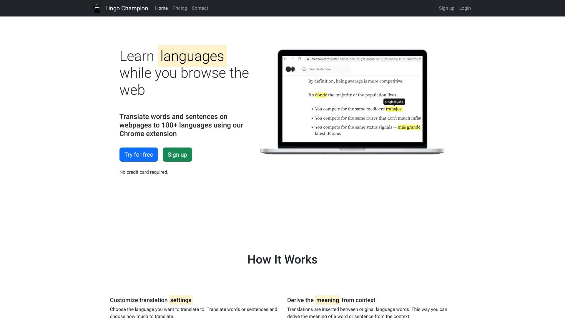 Lingo Champion 截图