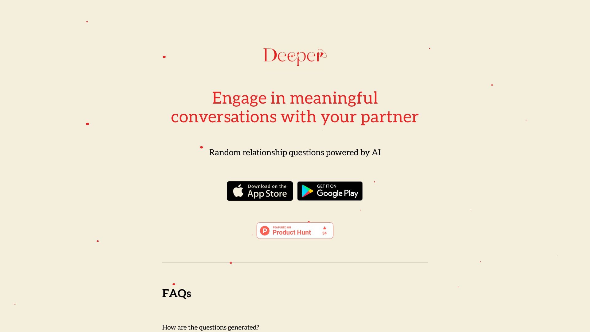 Deeper app 截图