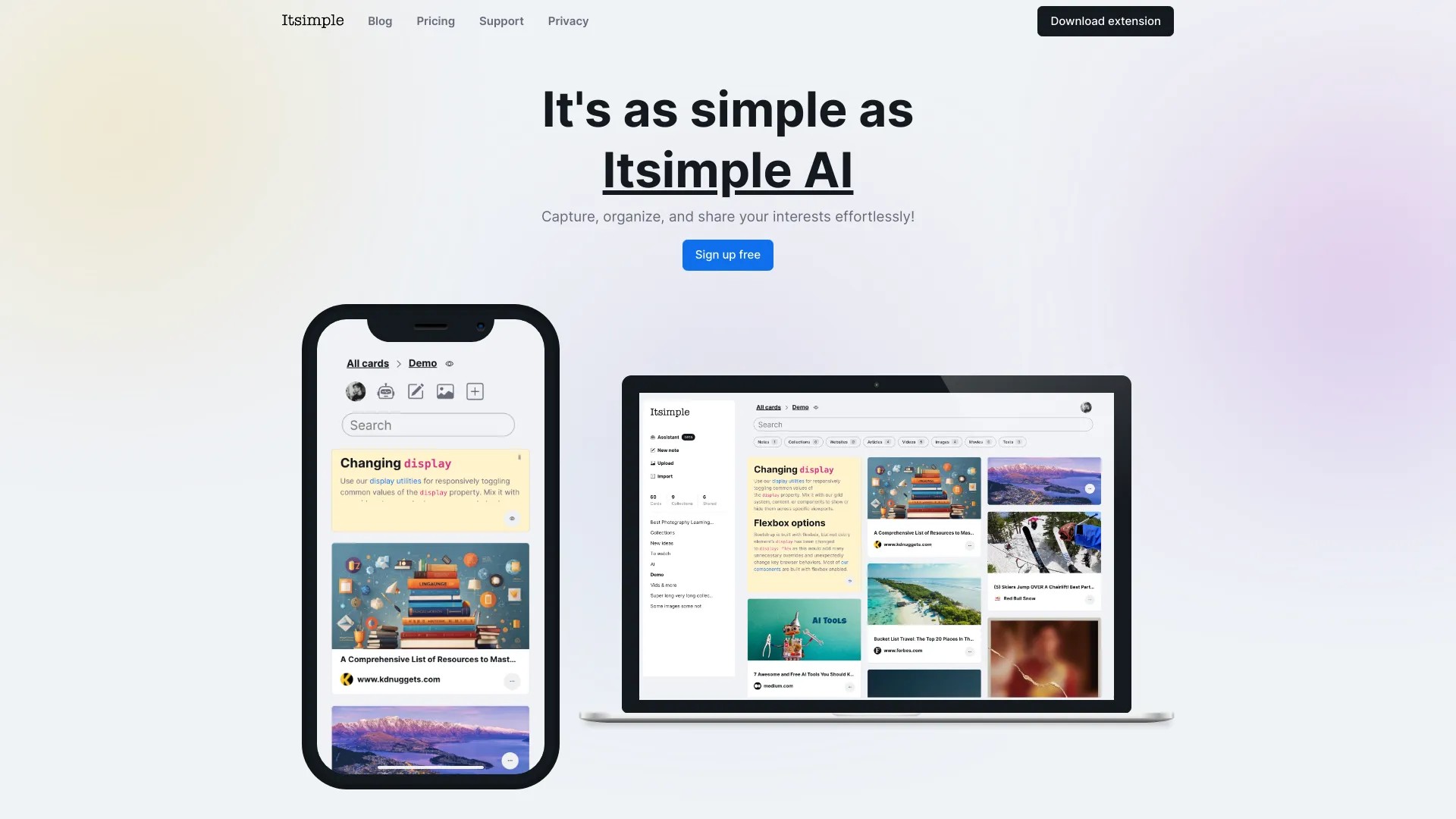 Itsimple AI 截图