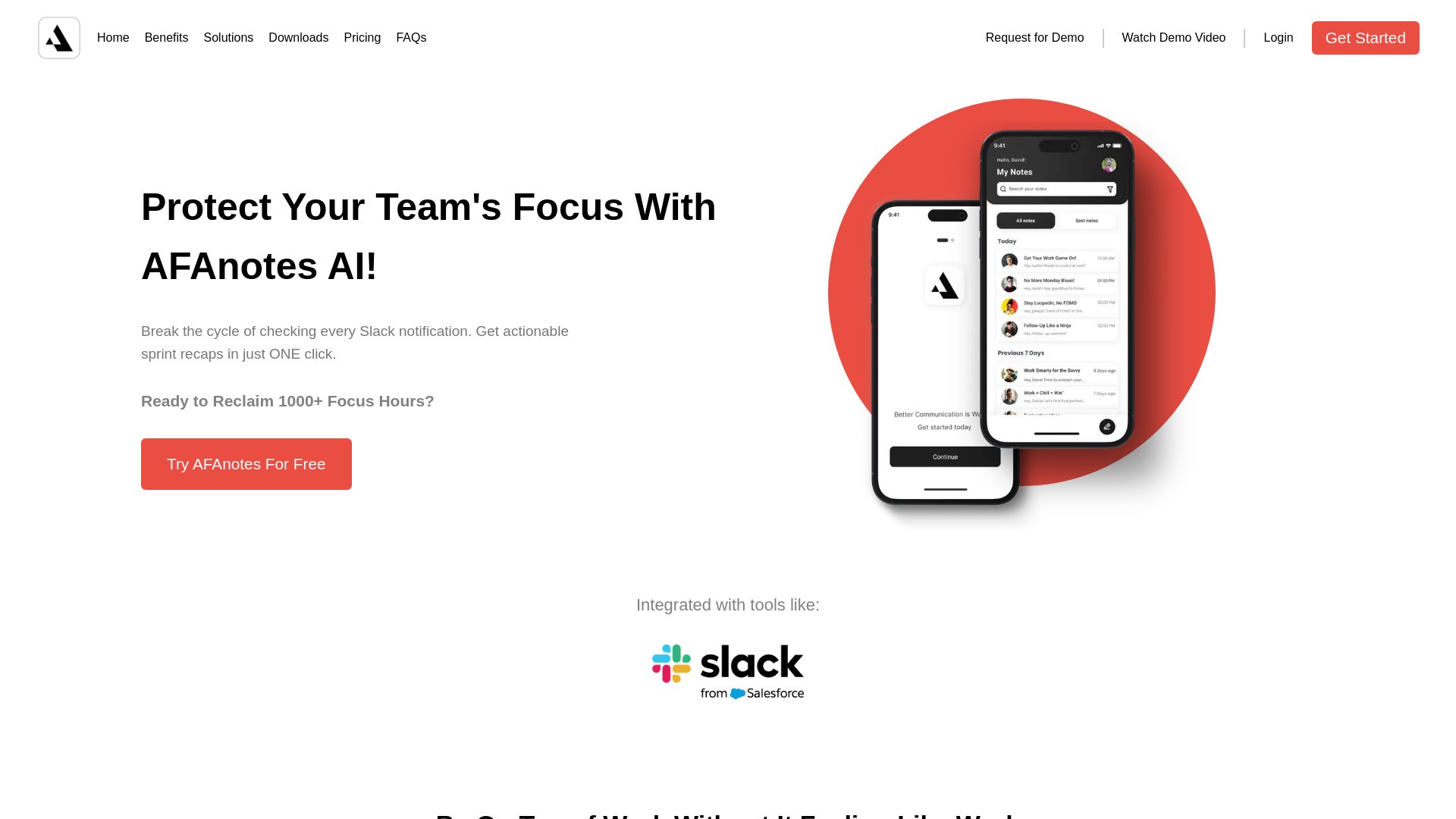 AFAnotes - AI Productivity 截图
