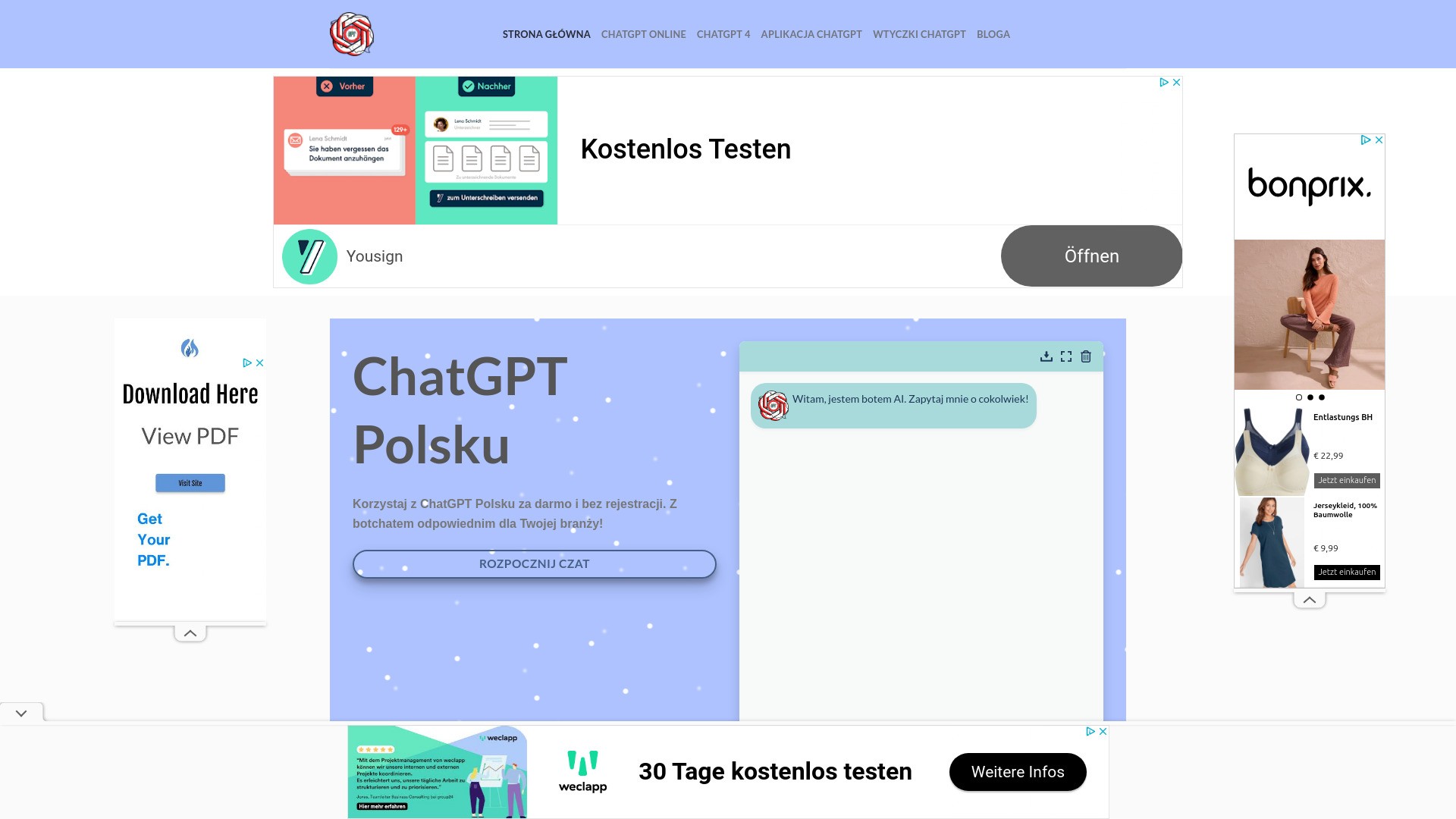 ChatGPT Polsku 截图