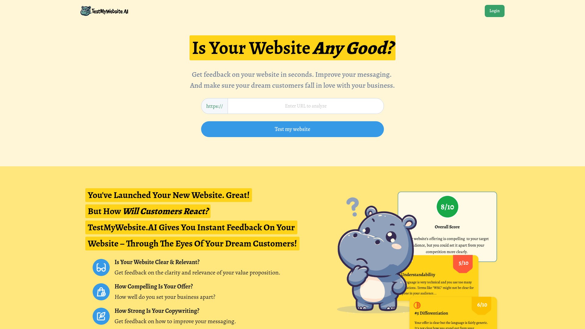 TestMyWebsite.AI 截图