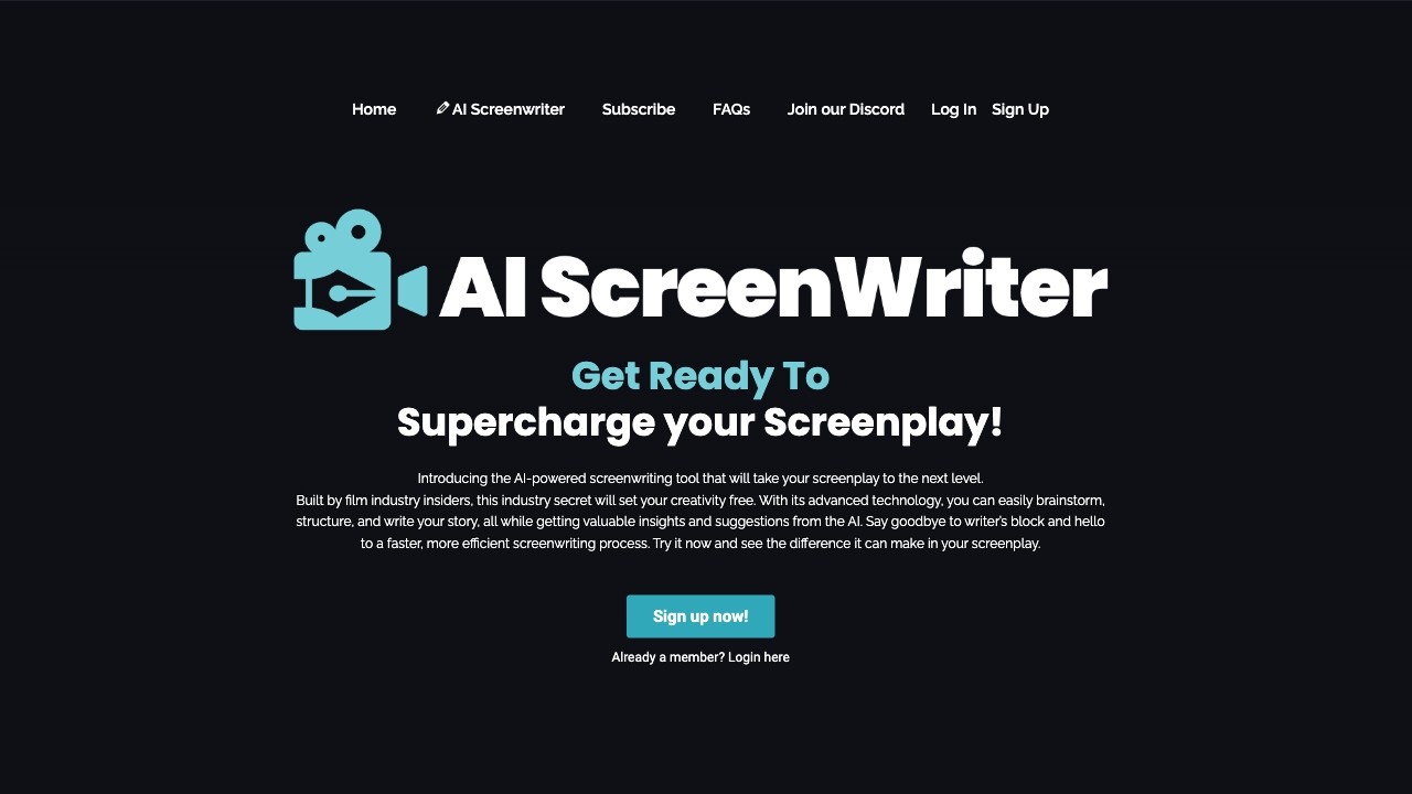 AI Screenwriter 截图