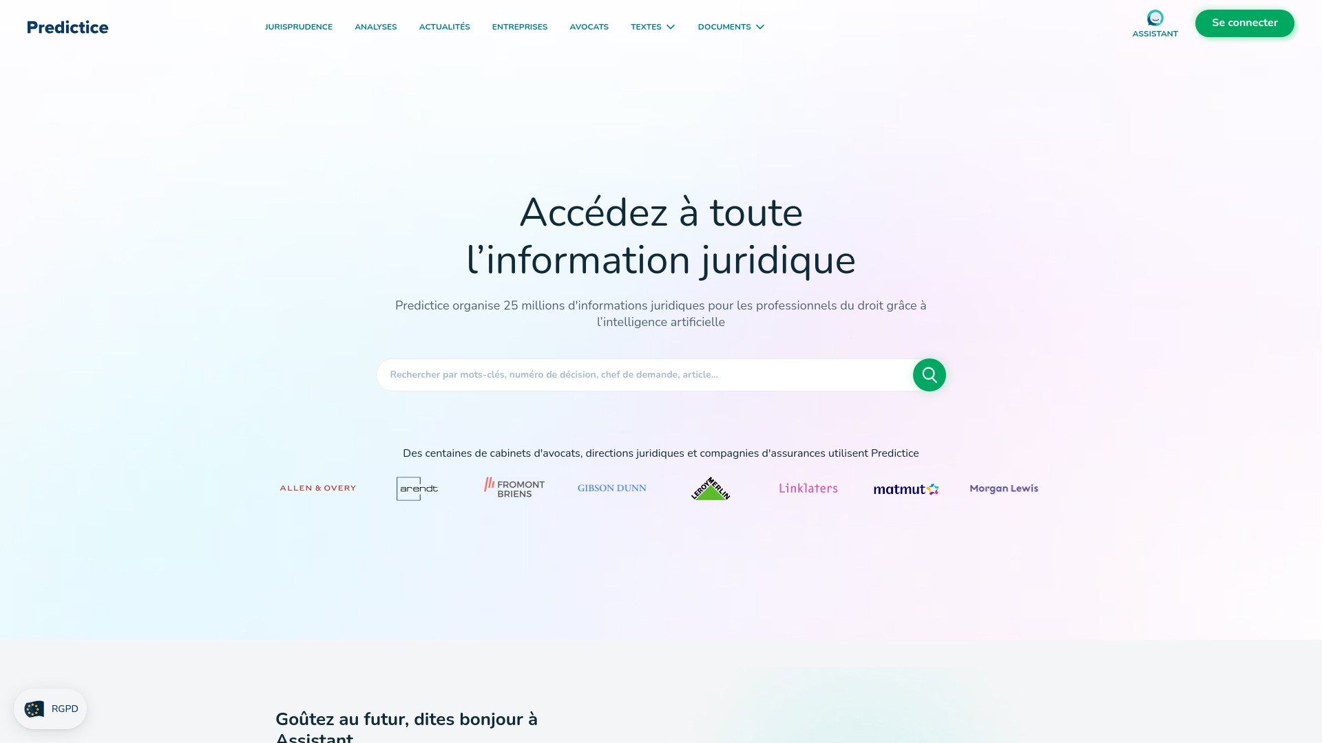 predictice.com 截图