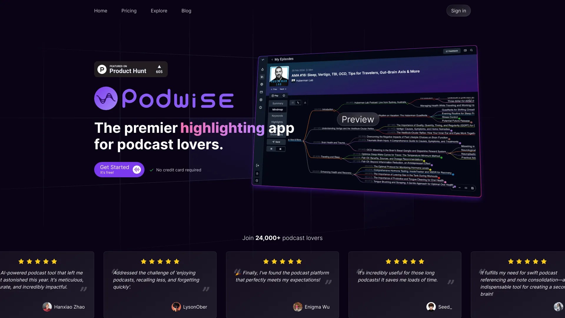 Podwise AI 截图