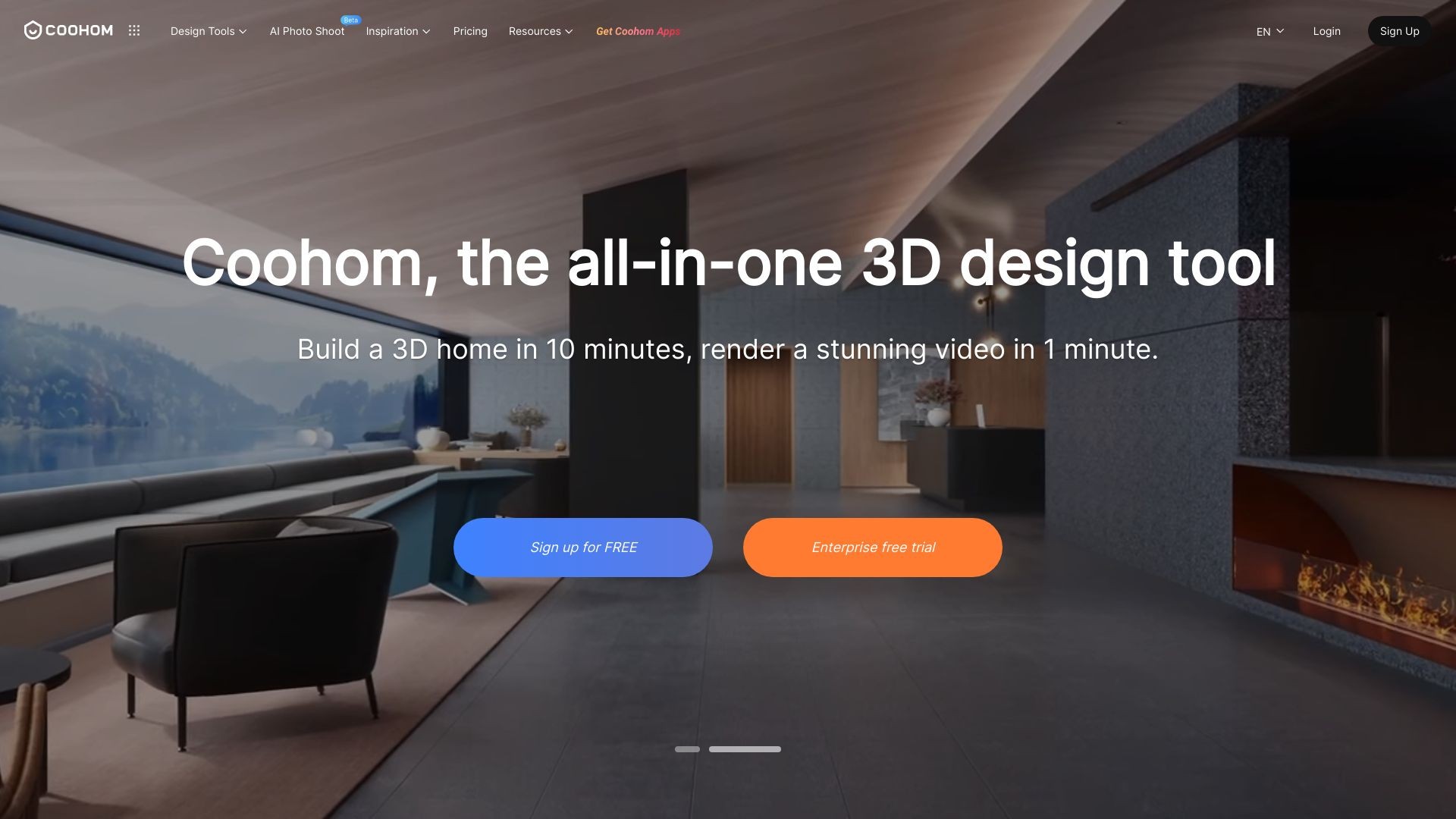 Coohom - 3D Home Interior Design AI Tool 截图