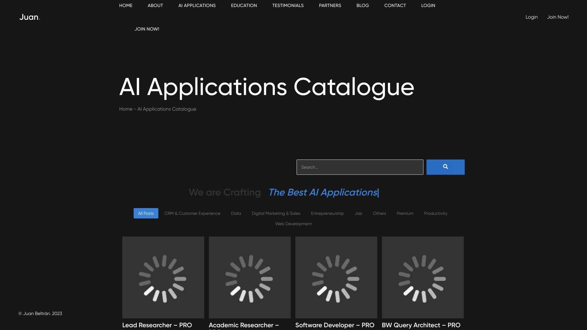 Ai Application Catalogue 截图