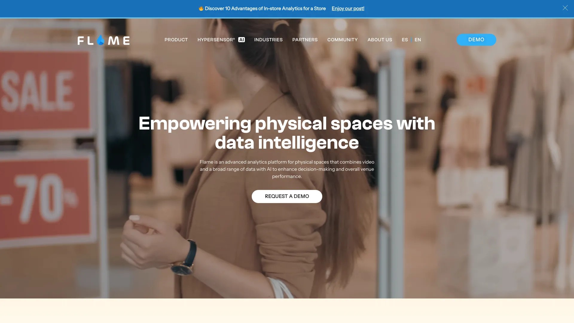 flameanalytics.com 截图