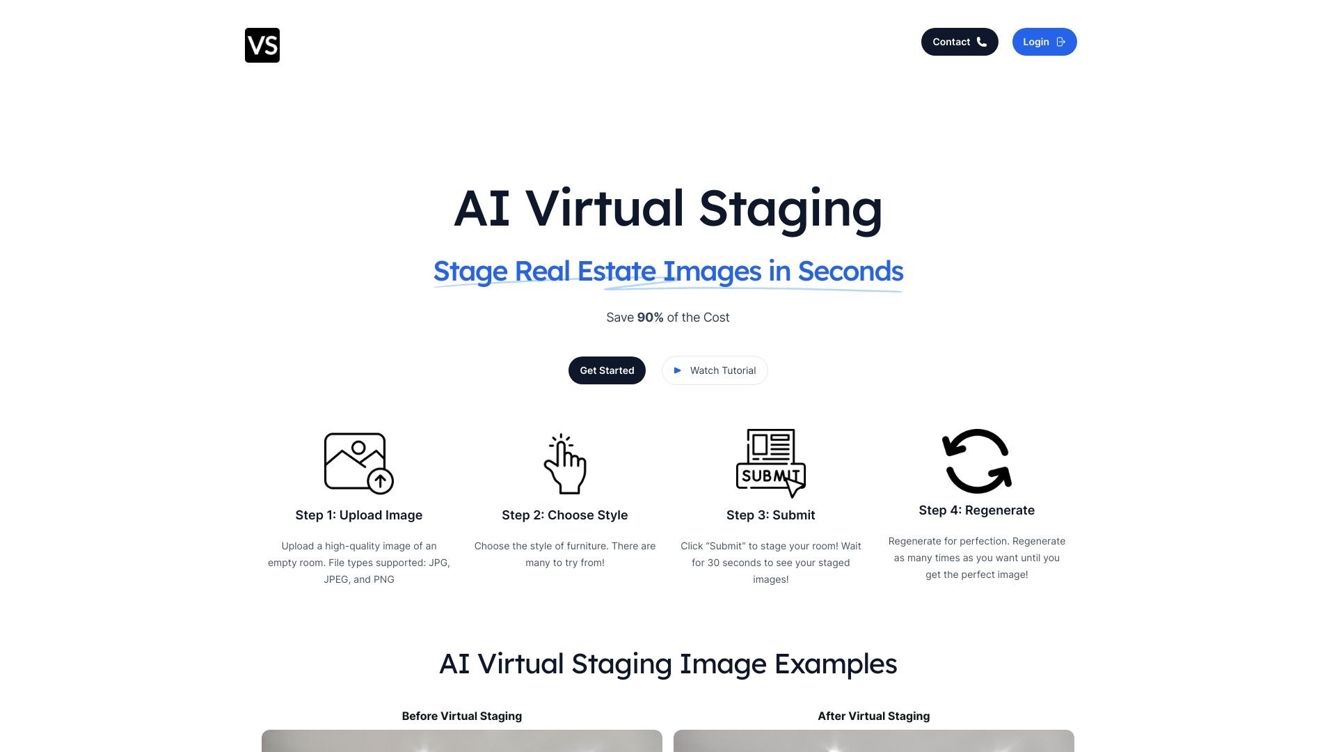 VirtualStaging.art 截图