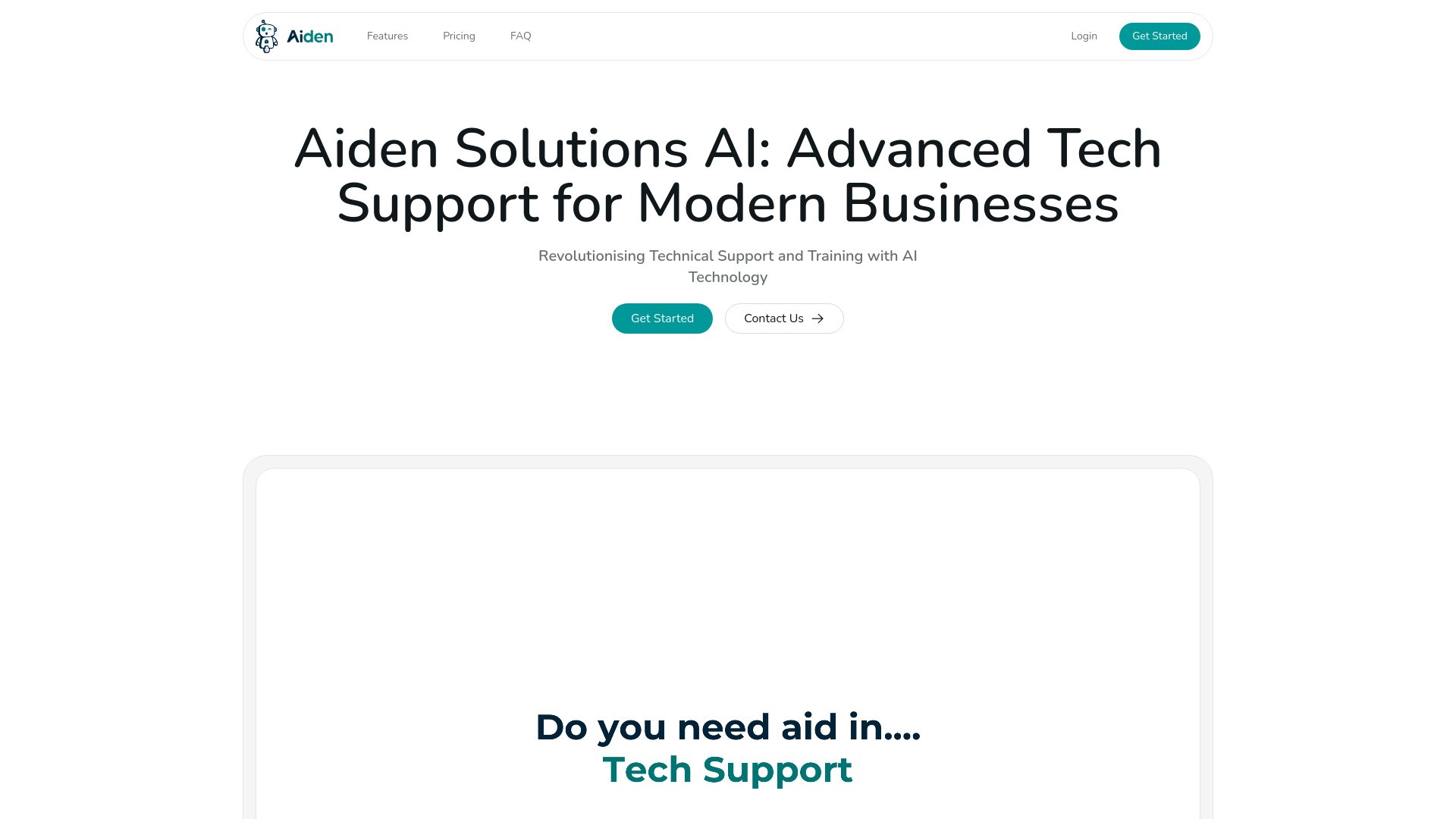 Aiden Solutions 截图