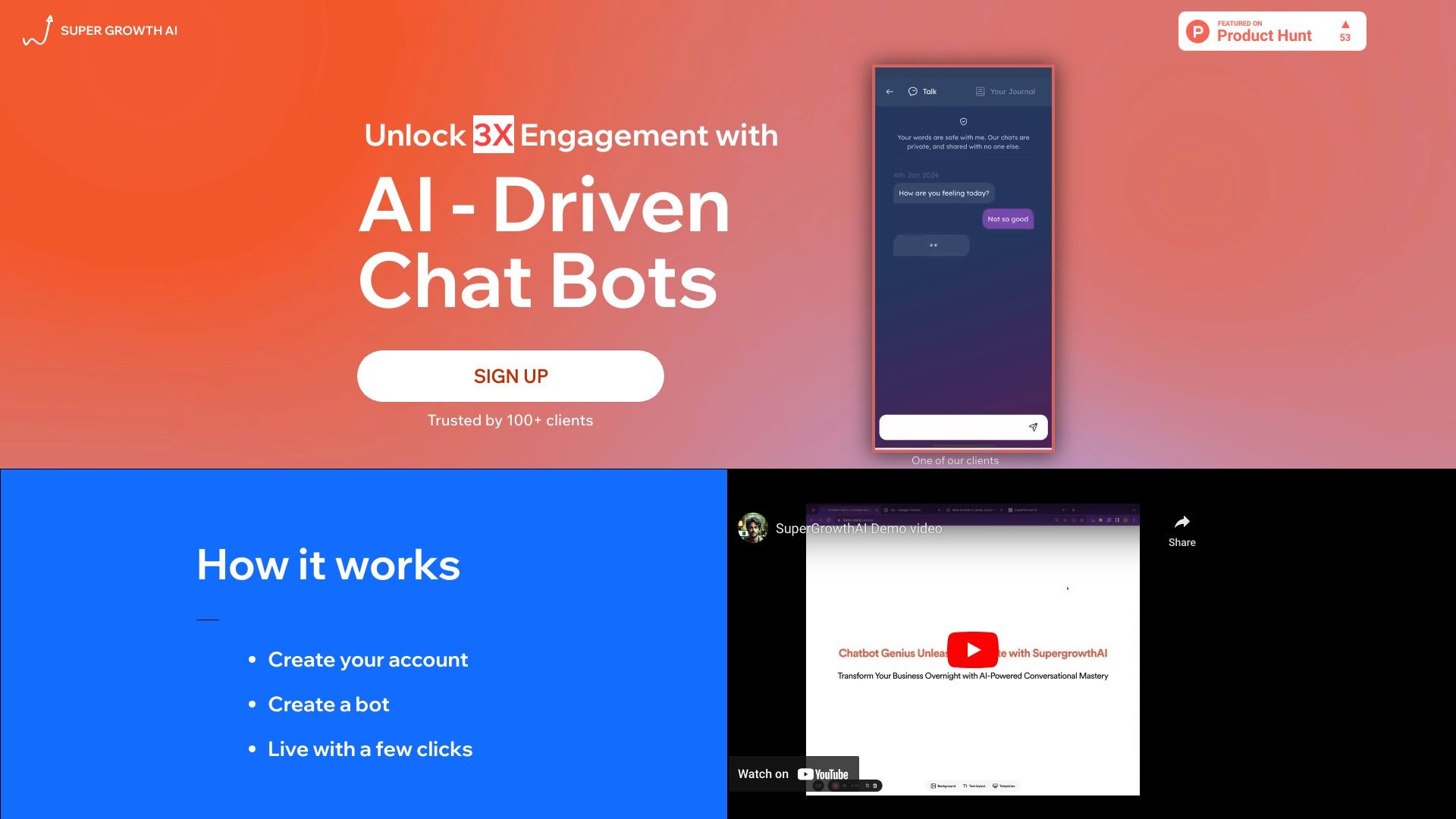 Boost Engagement 3X with SuperGrowth AI 截图