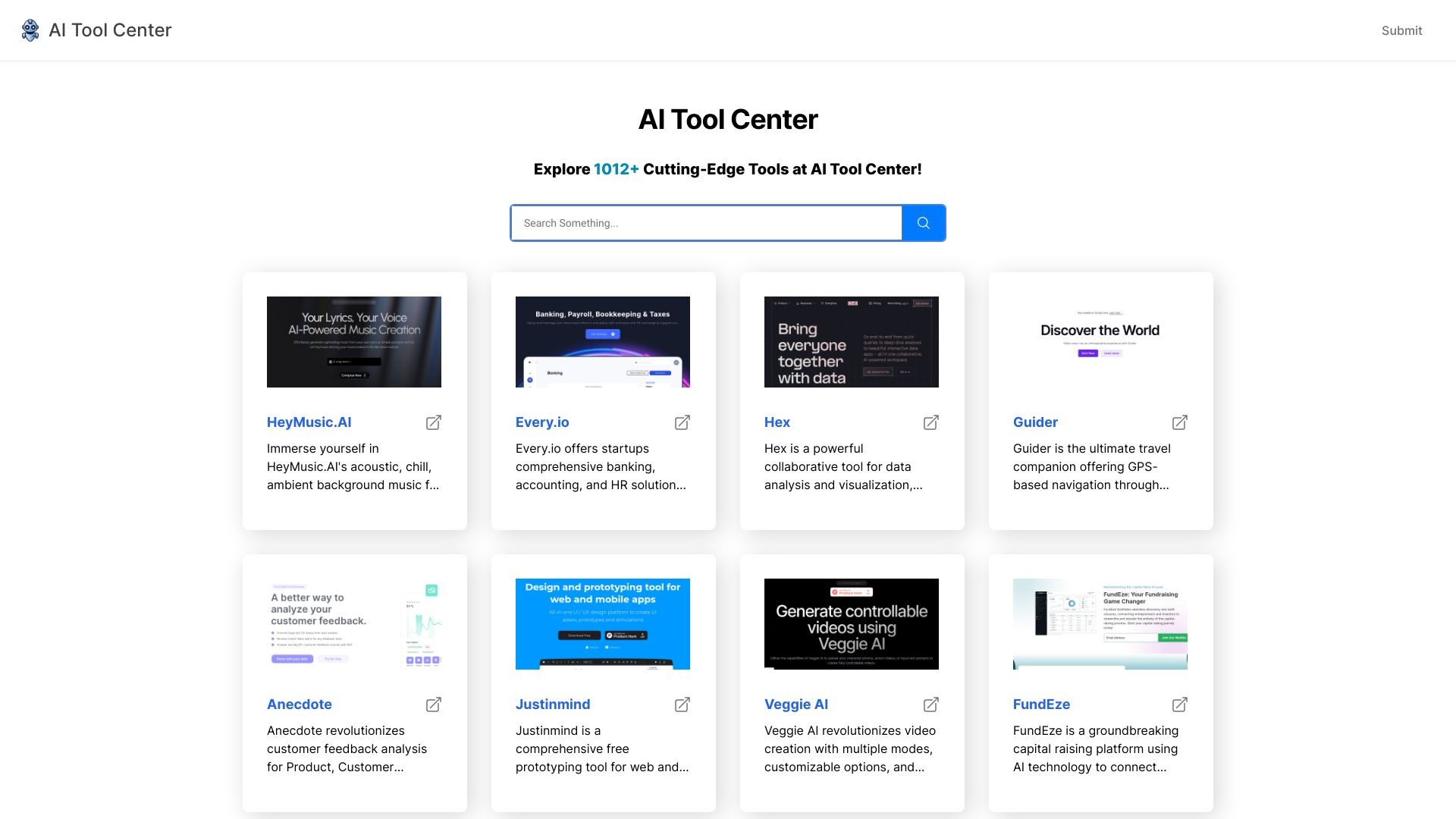 AI Tool Center 截图