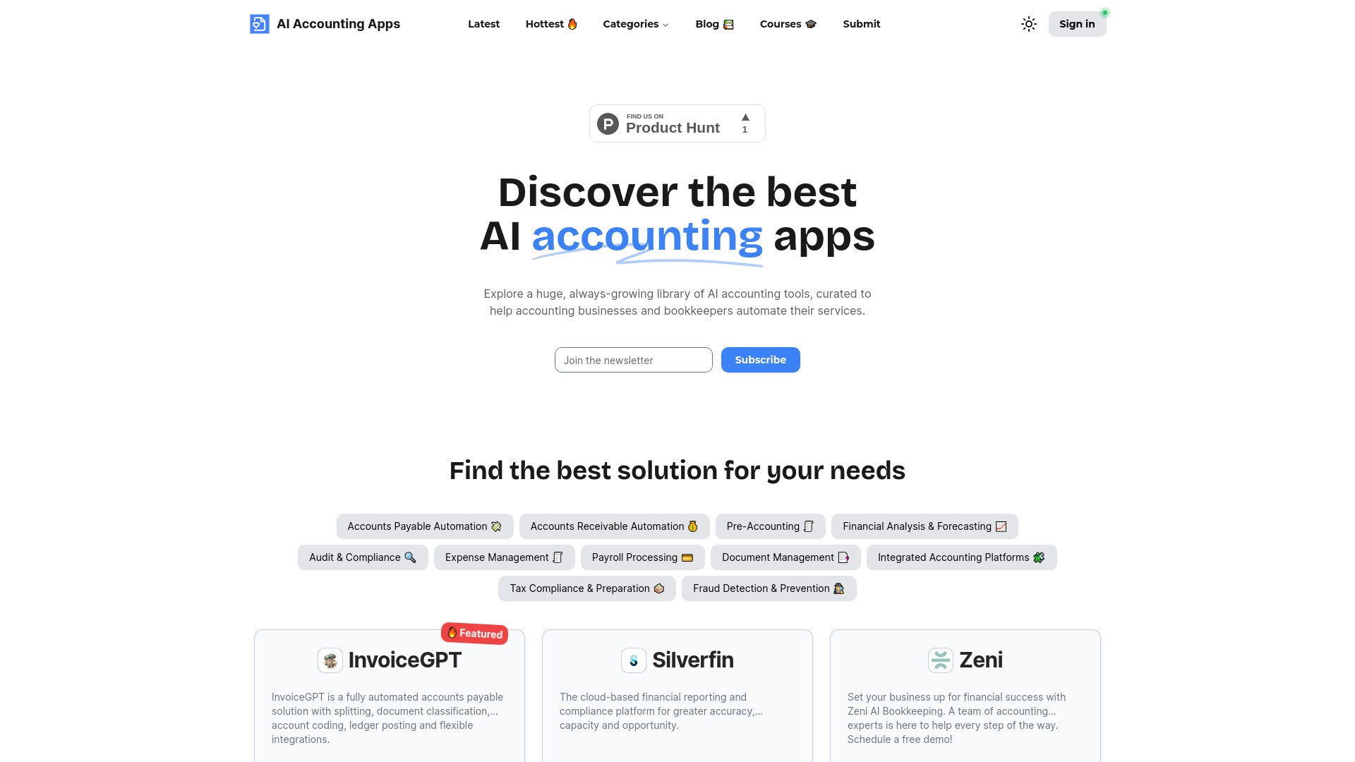 AI Accounting Apps 截图
