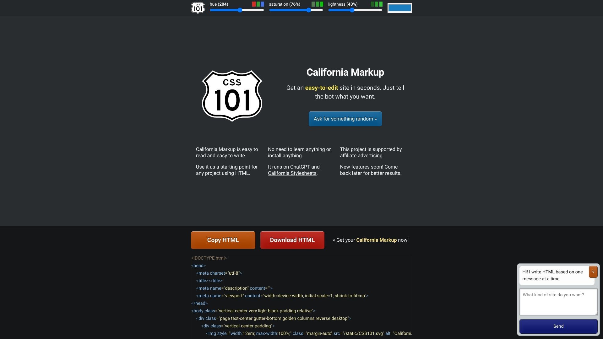 California Markup 截图