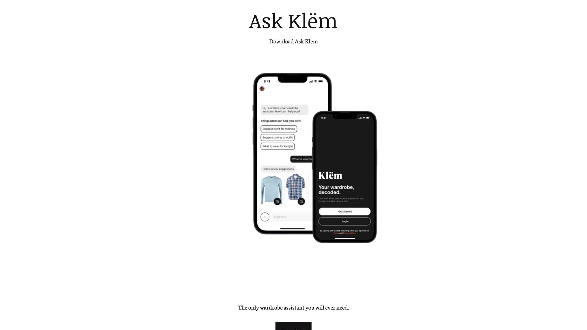 Ask Klëm 截图