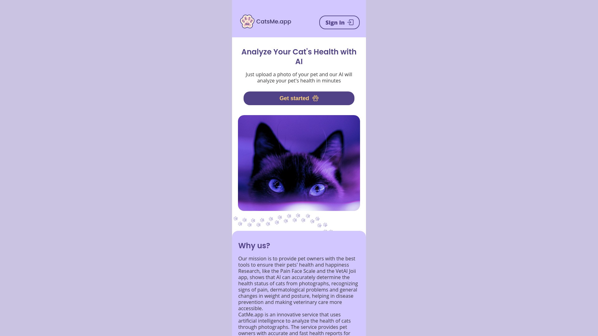 CatsMe.app 截图