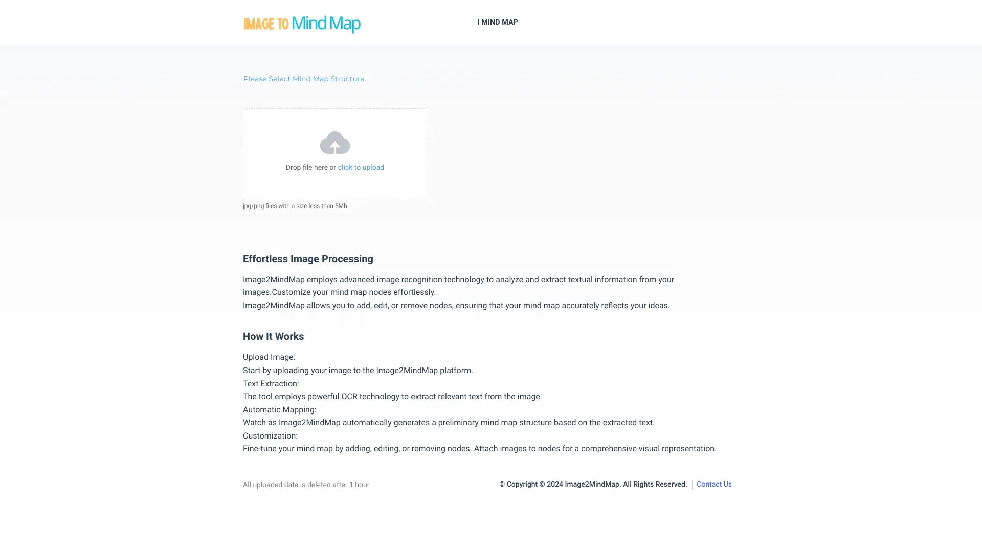 Convert image to mindmap 截图