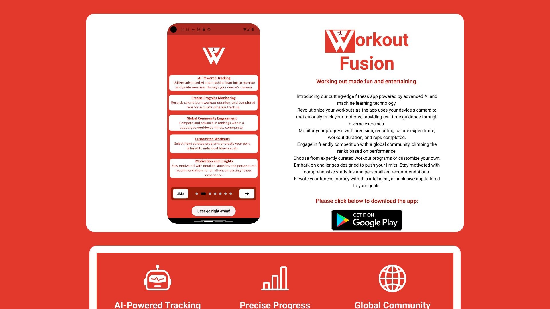 Workout Fusion 截图