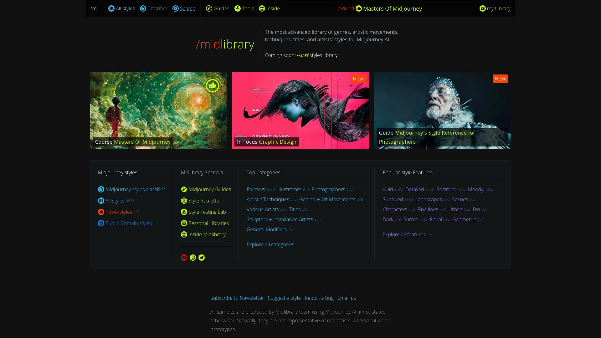 midlibrary.io 截图