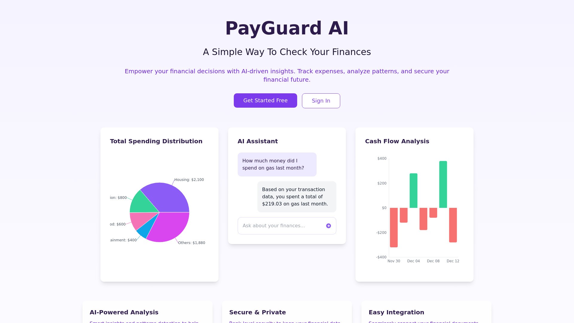 PayGuard AI 截图