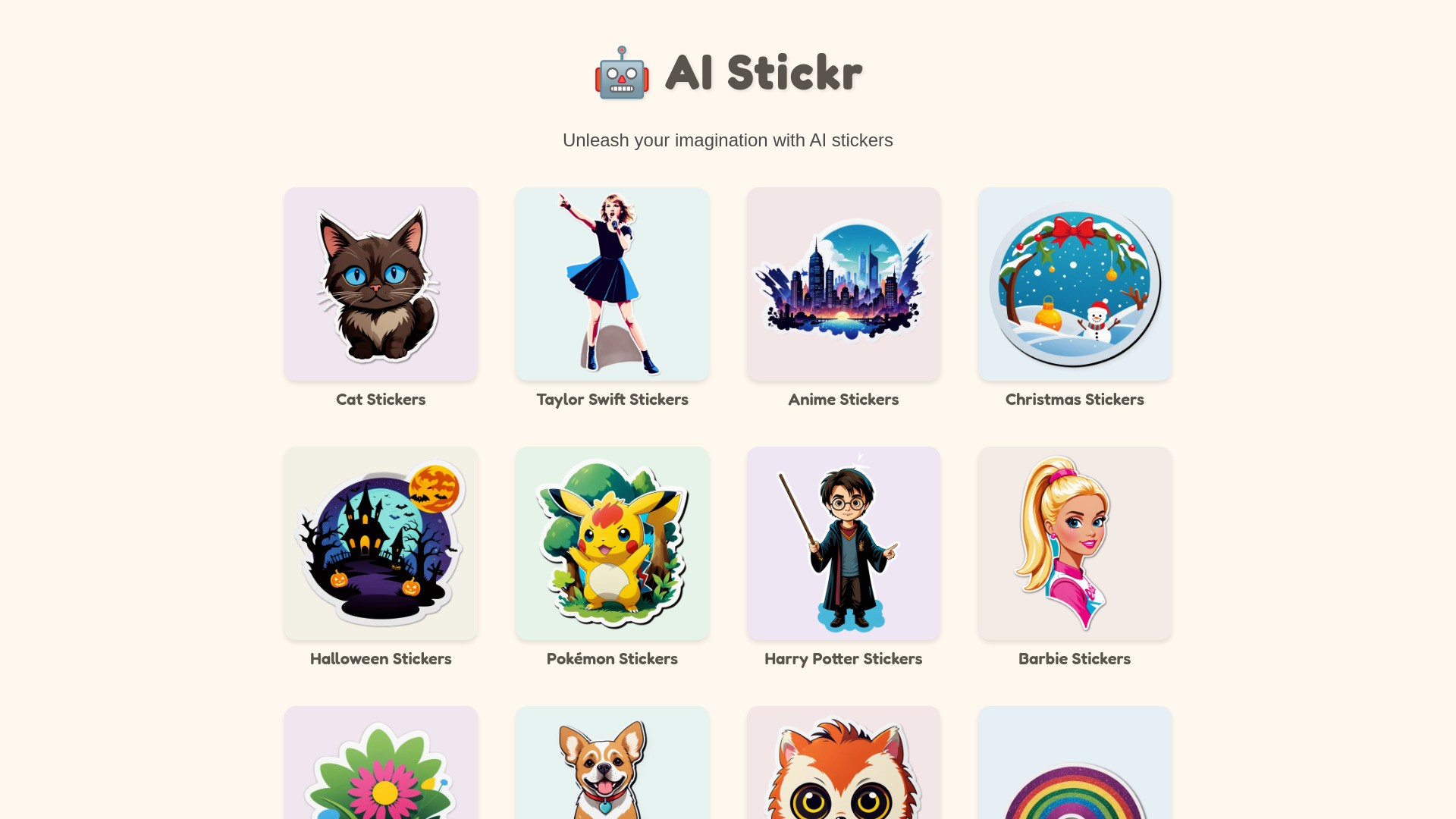 AI Stickr 截图