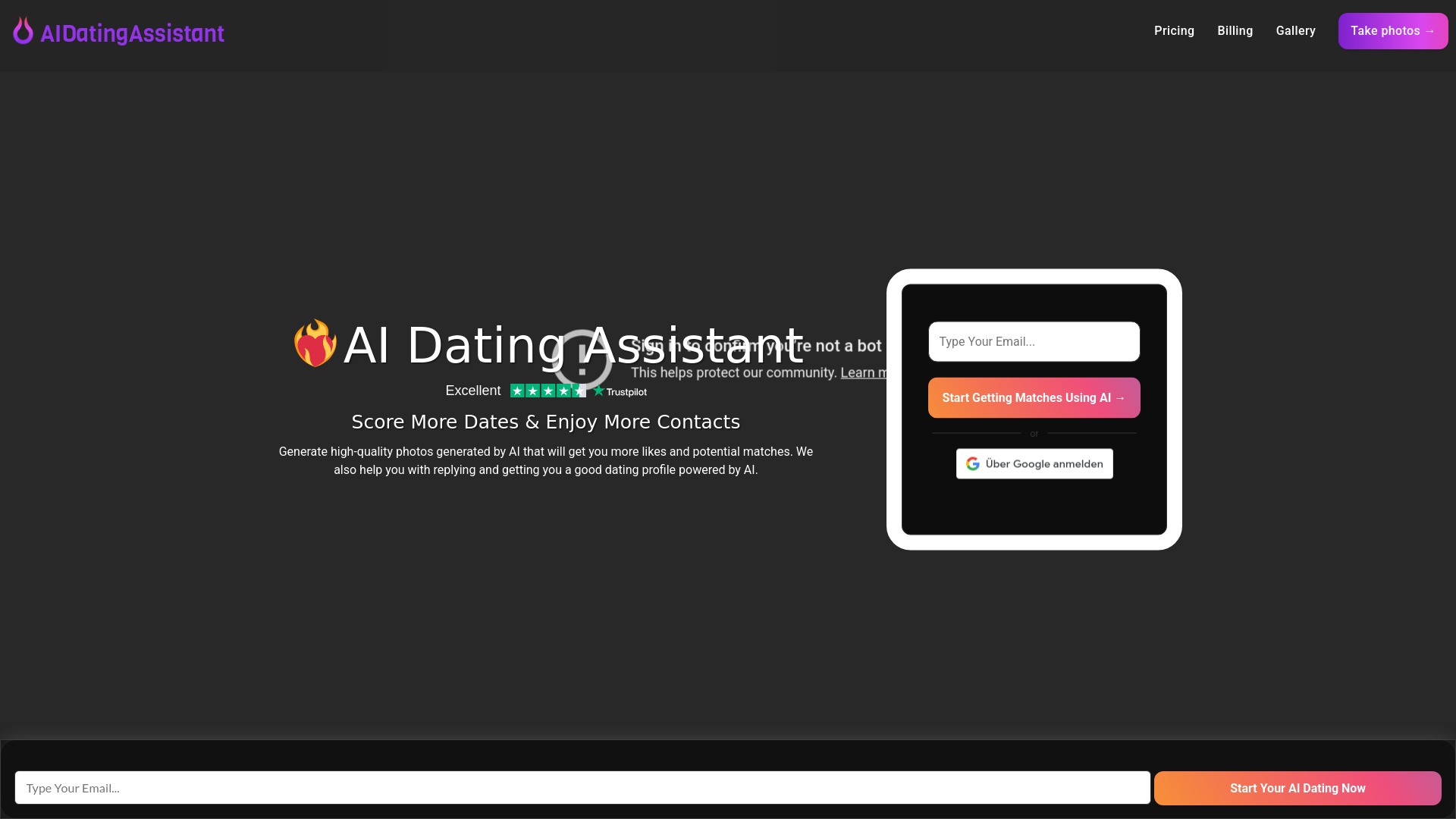 AI Dating Assistant 截图