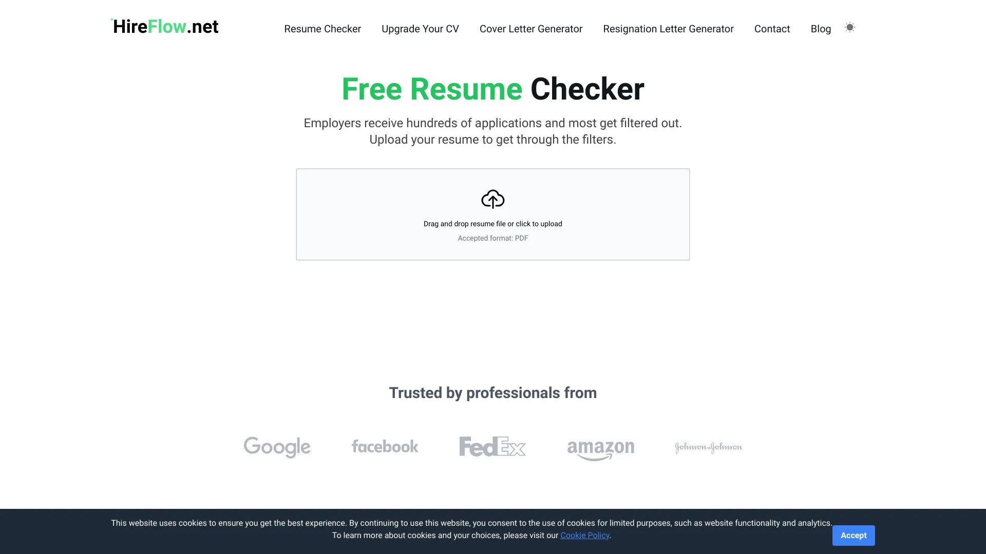 Resume Checker 截图