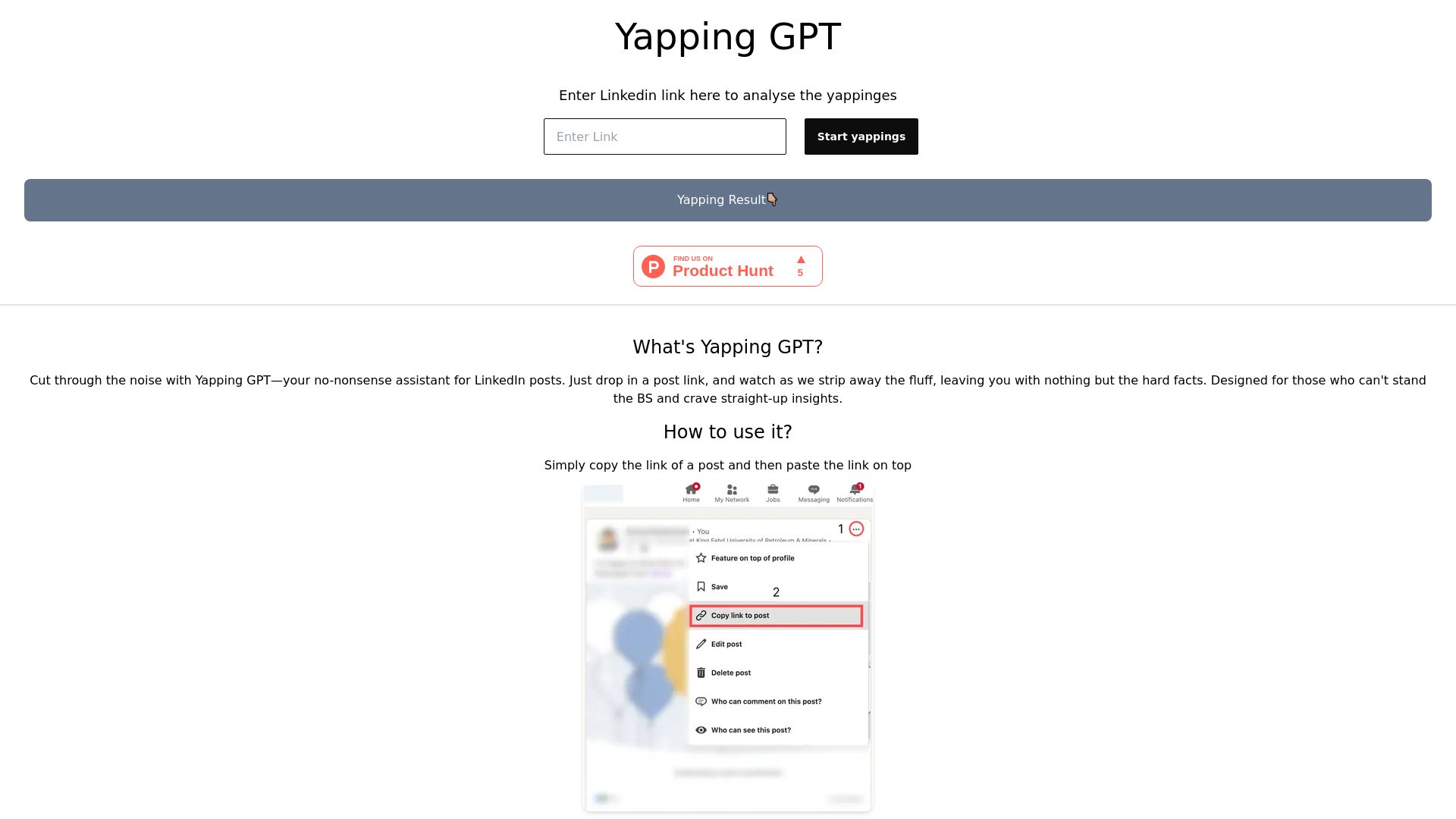 YappingGPT 截图