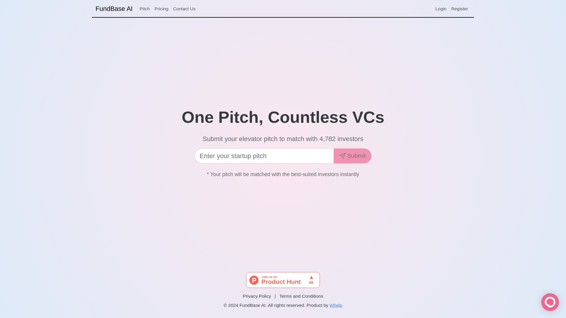 FundBase - Raise Funds but AI first 截图