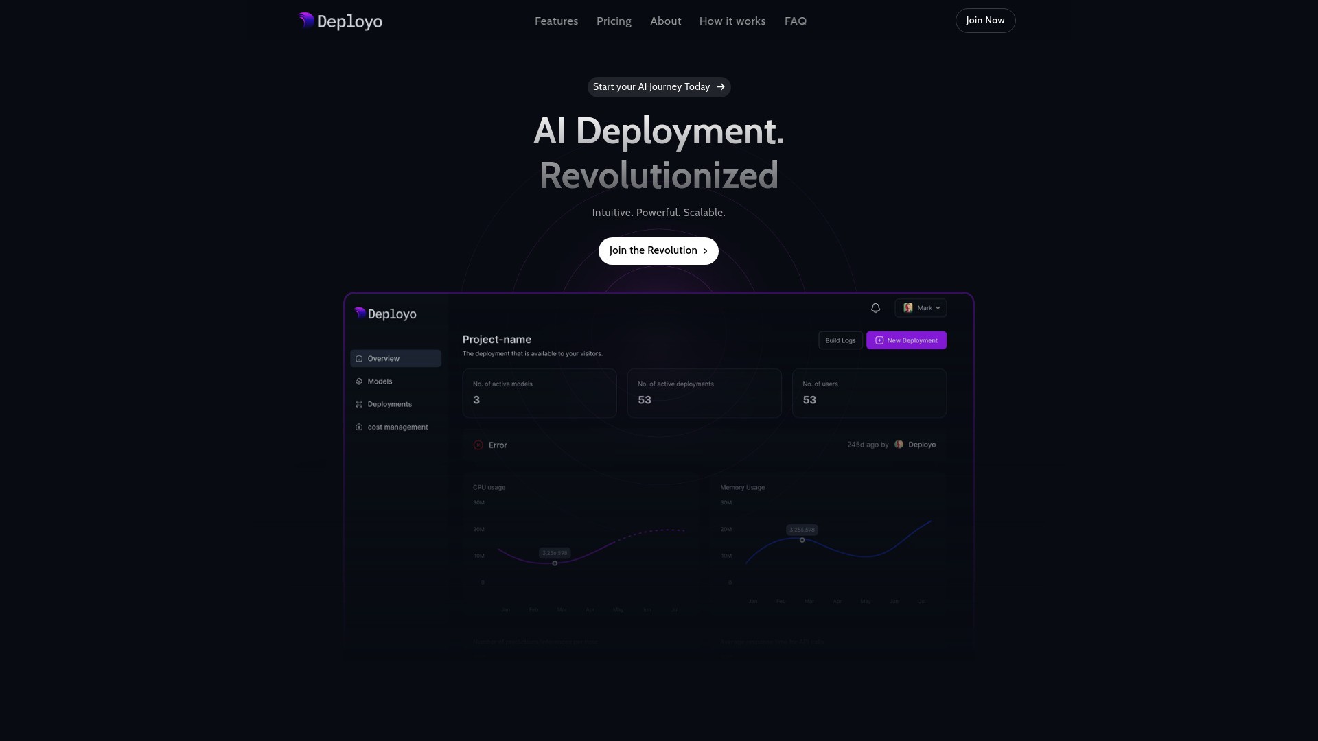 Deployo.ai 截图