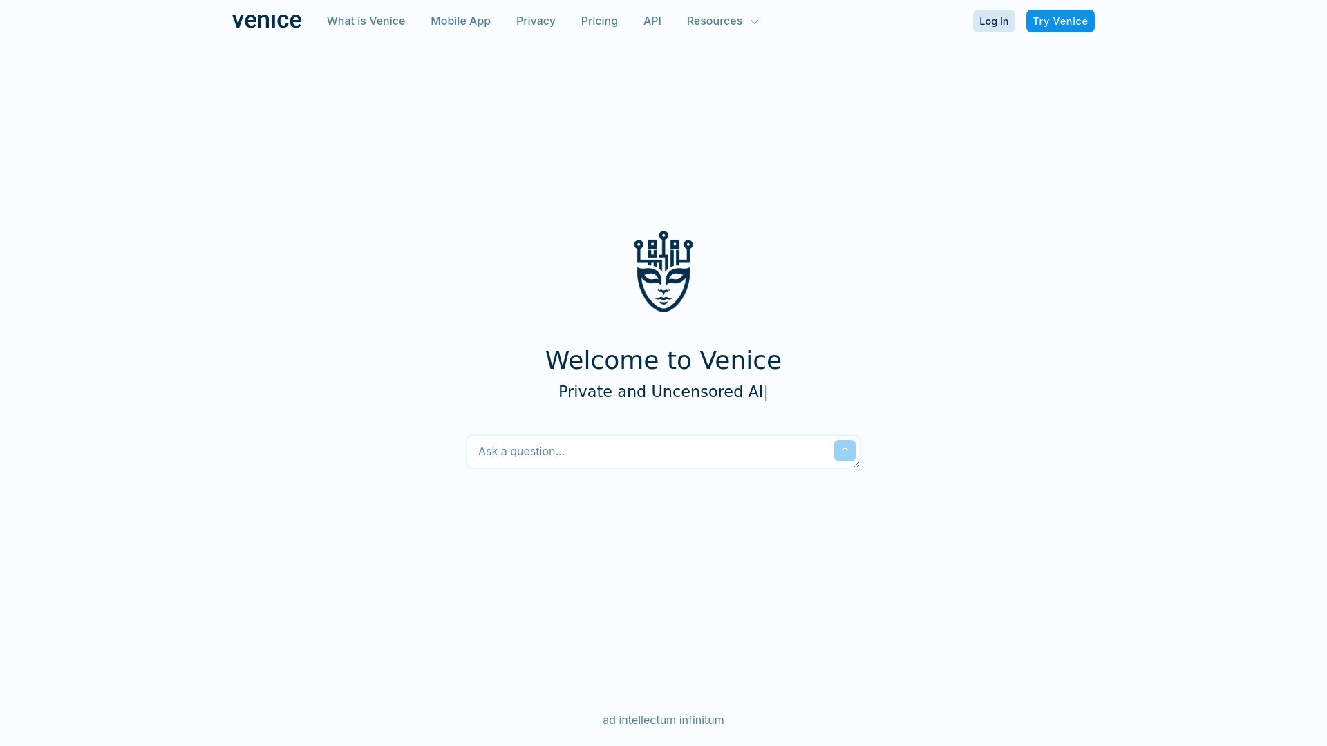 venice.ai 截图